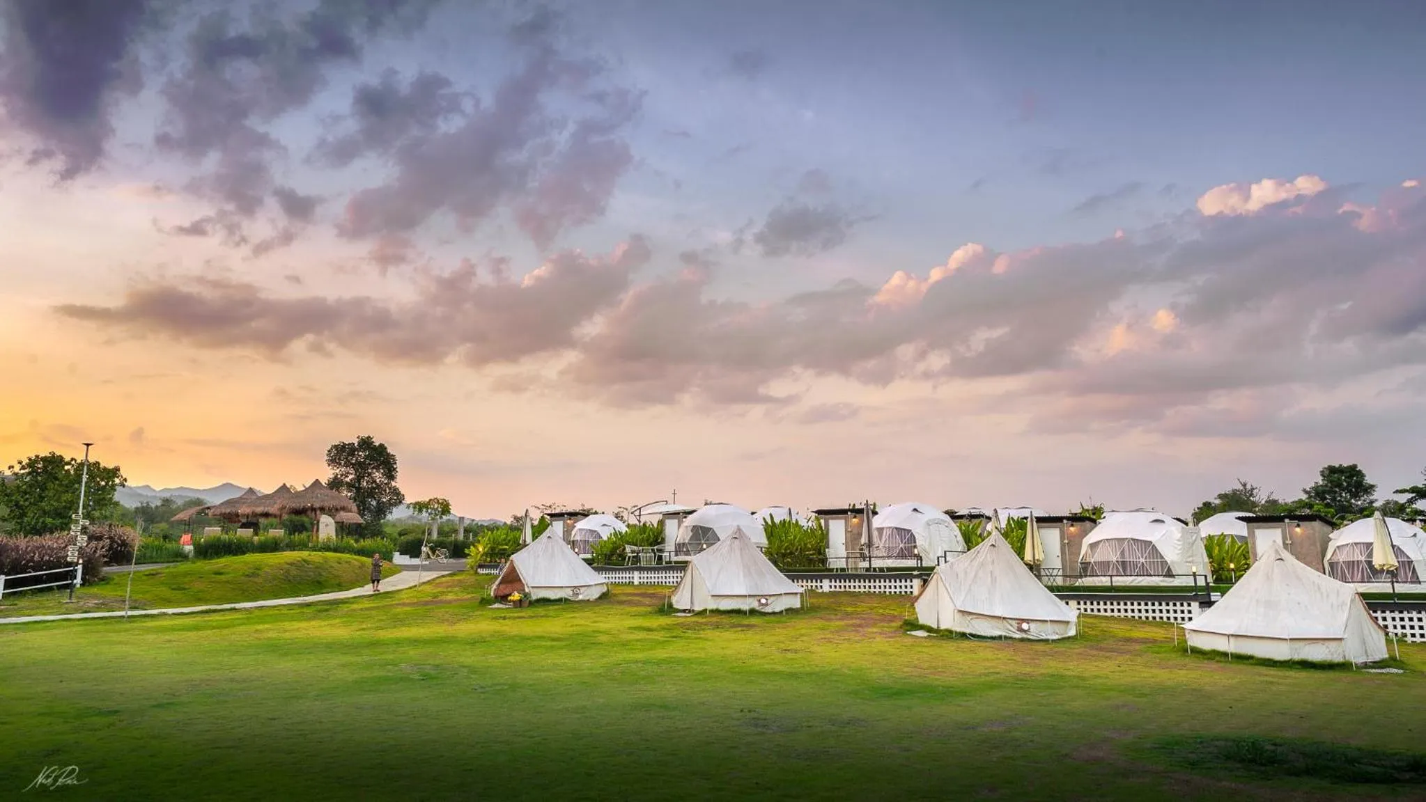 Inner courtyard view in ไร่บำรุงผล Raibumrungphol