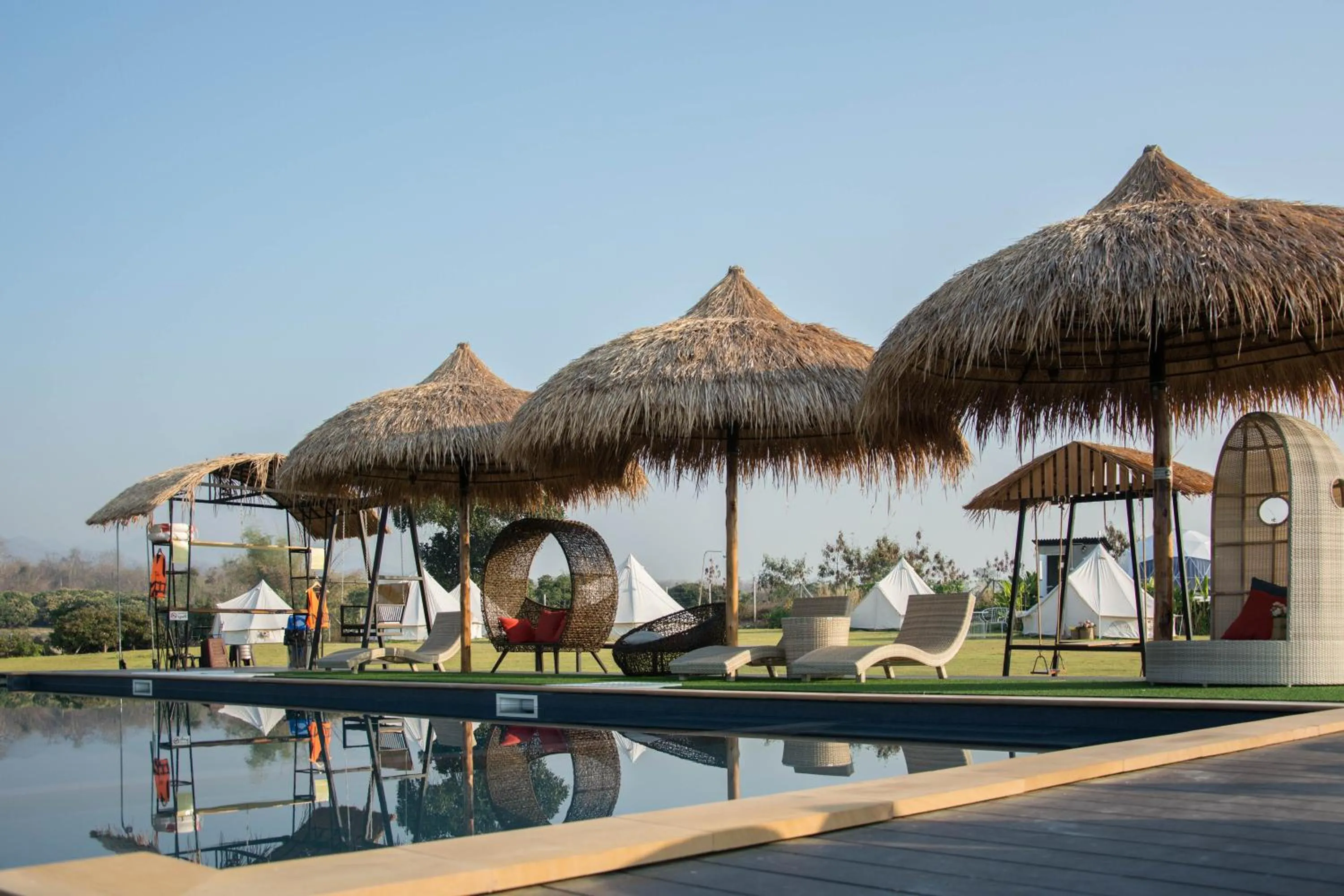 Swimming pool in ไร่บำรุงผล Raibumrungphol