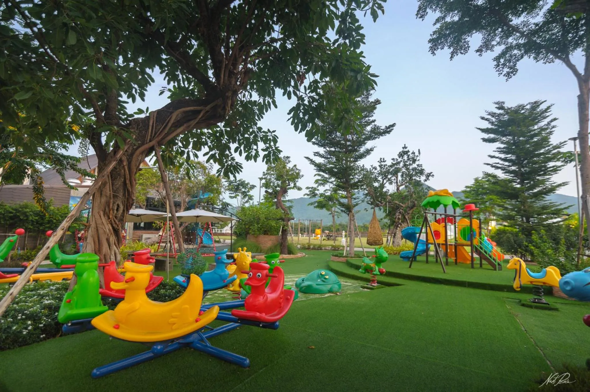 Children play ground in ไร่บำรุงผล Raibumrungphol