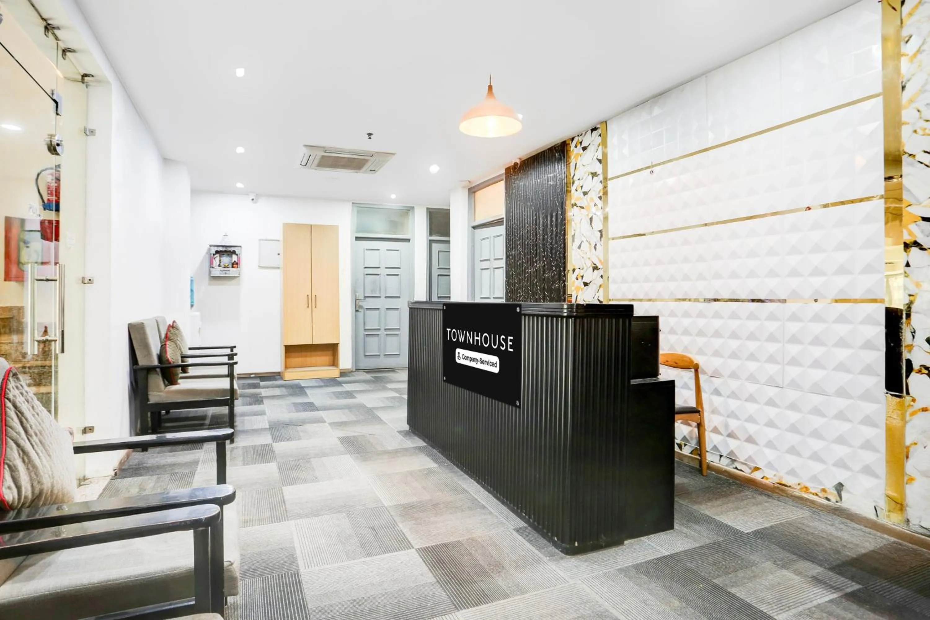 Lobby or reception in Super Townhouse Sector 64 Near WorldMark Gurugram Formerly Vero