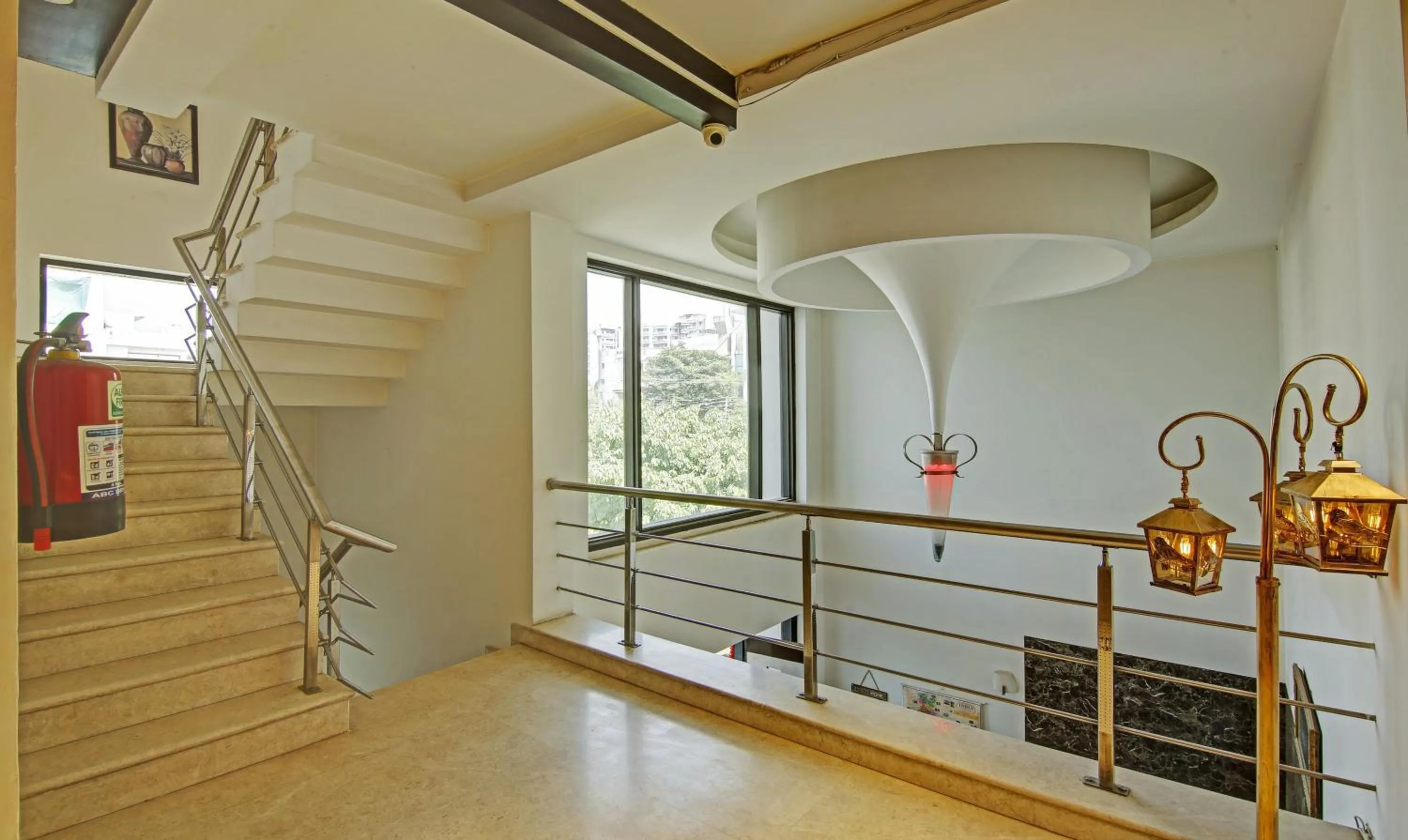 Property building in Blue Moon Residency Hotel & Restaurant