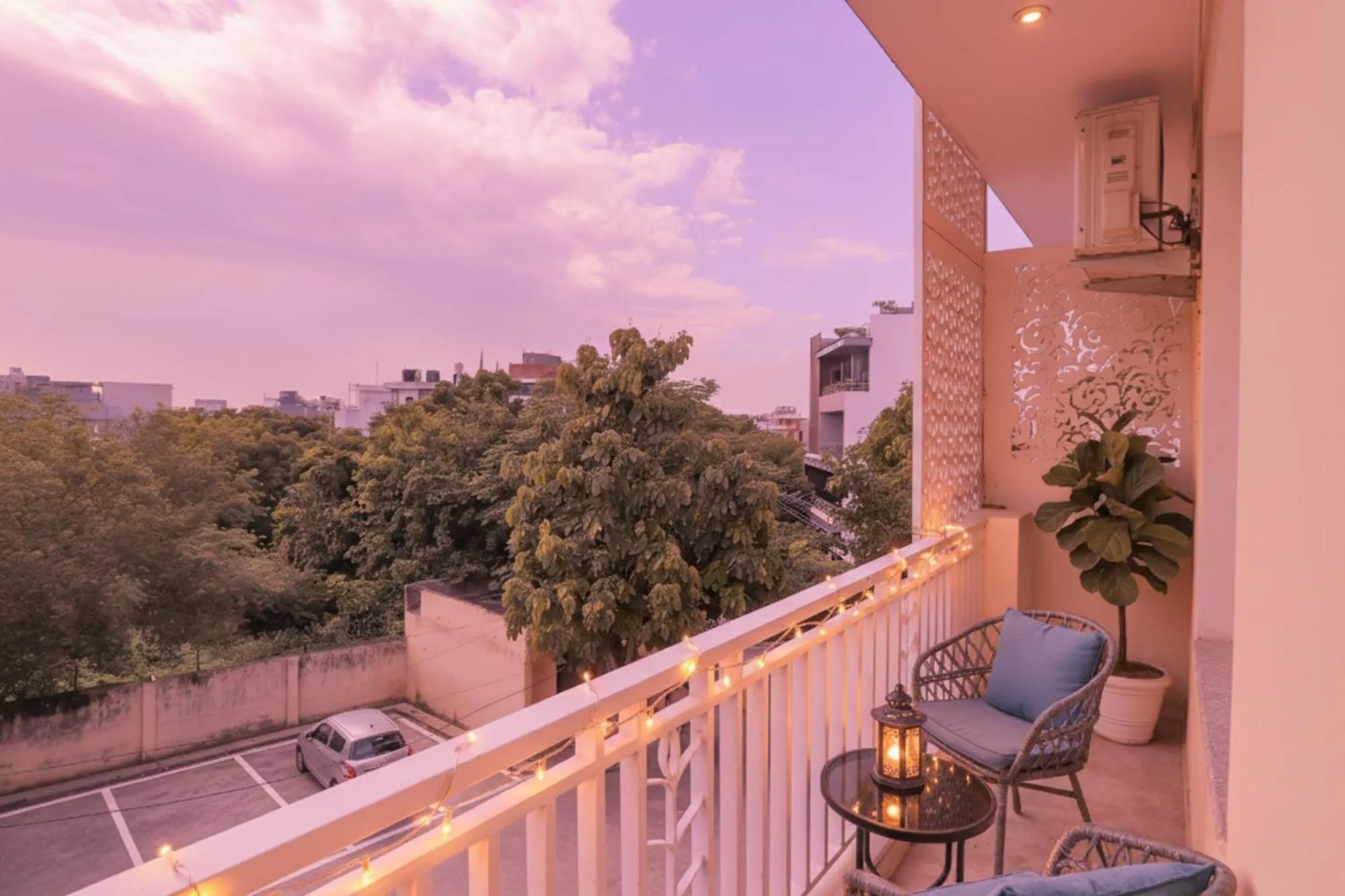 Balcony/Terrace in FabHotel Aravali Suites