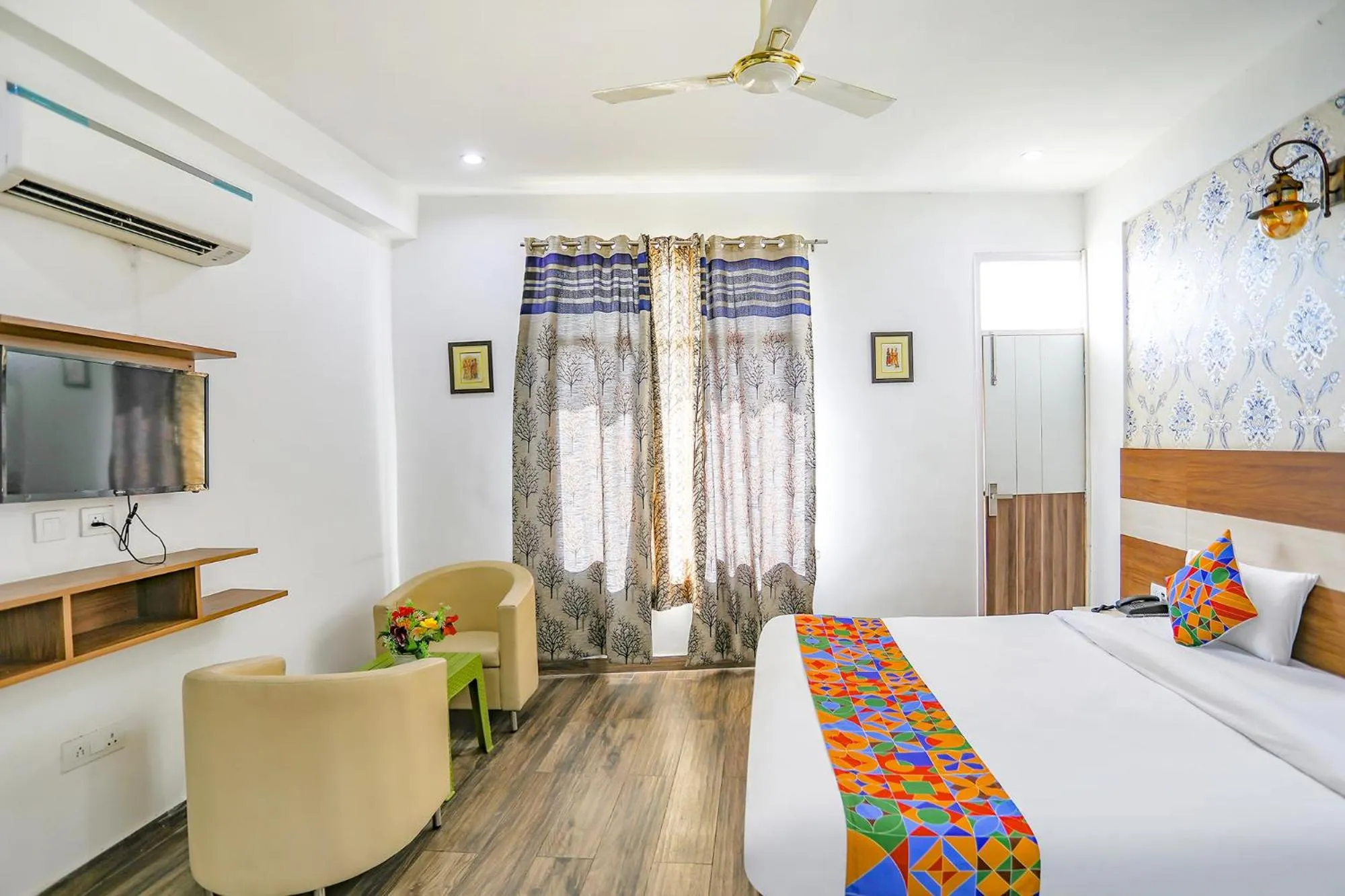 Bedroom, Bed in FabHotel Aravali Suites
