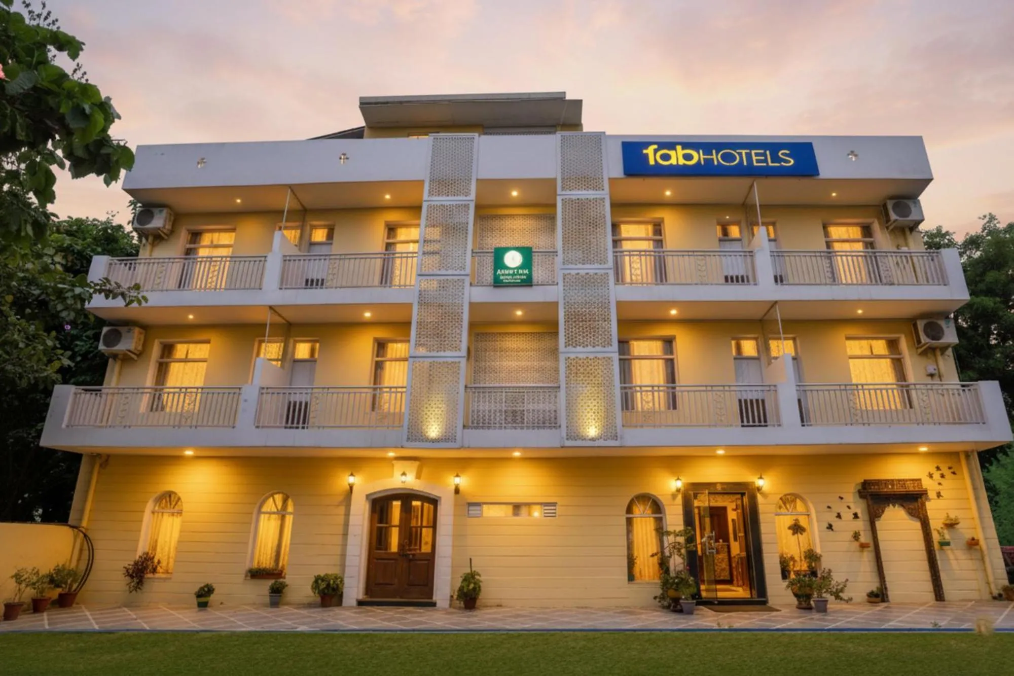 Property building in FabHotel Aravali Suites