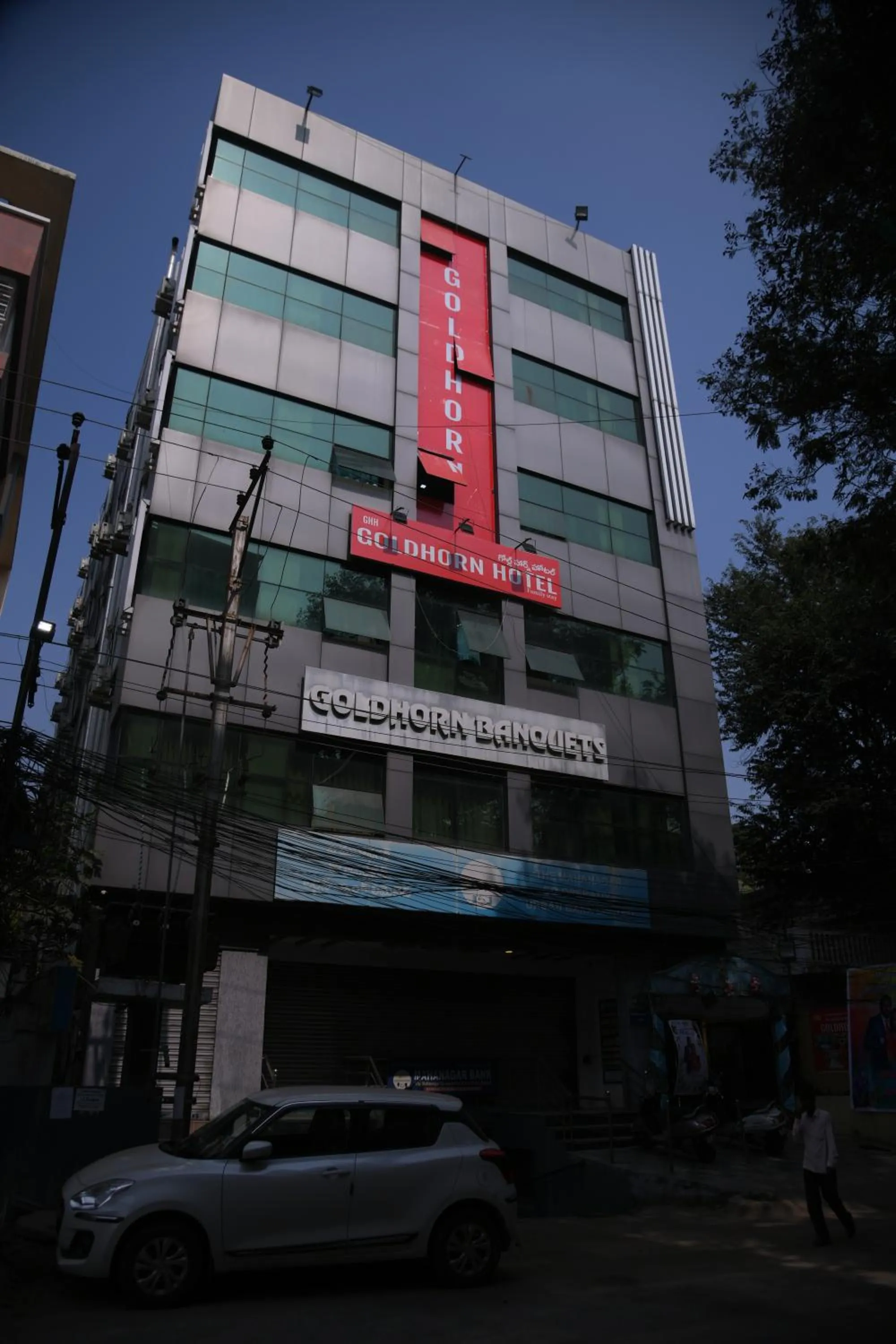 Property building in Goldhorn Hotels & Banquet Mehdipatnam Near St Ann's college