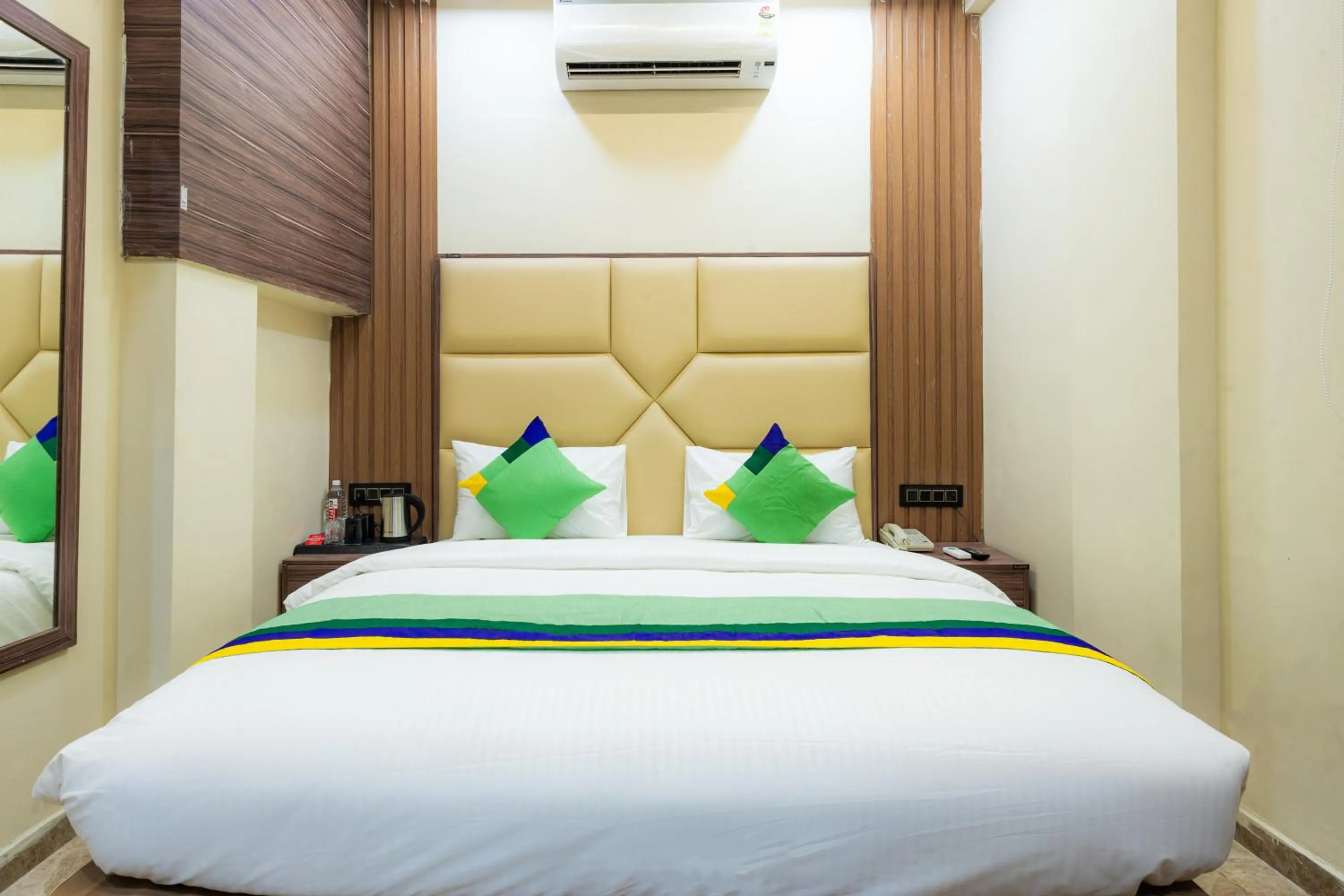 Bedroom, Bed in Treebo City Center