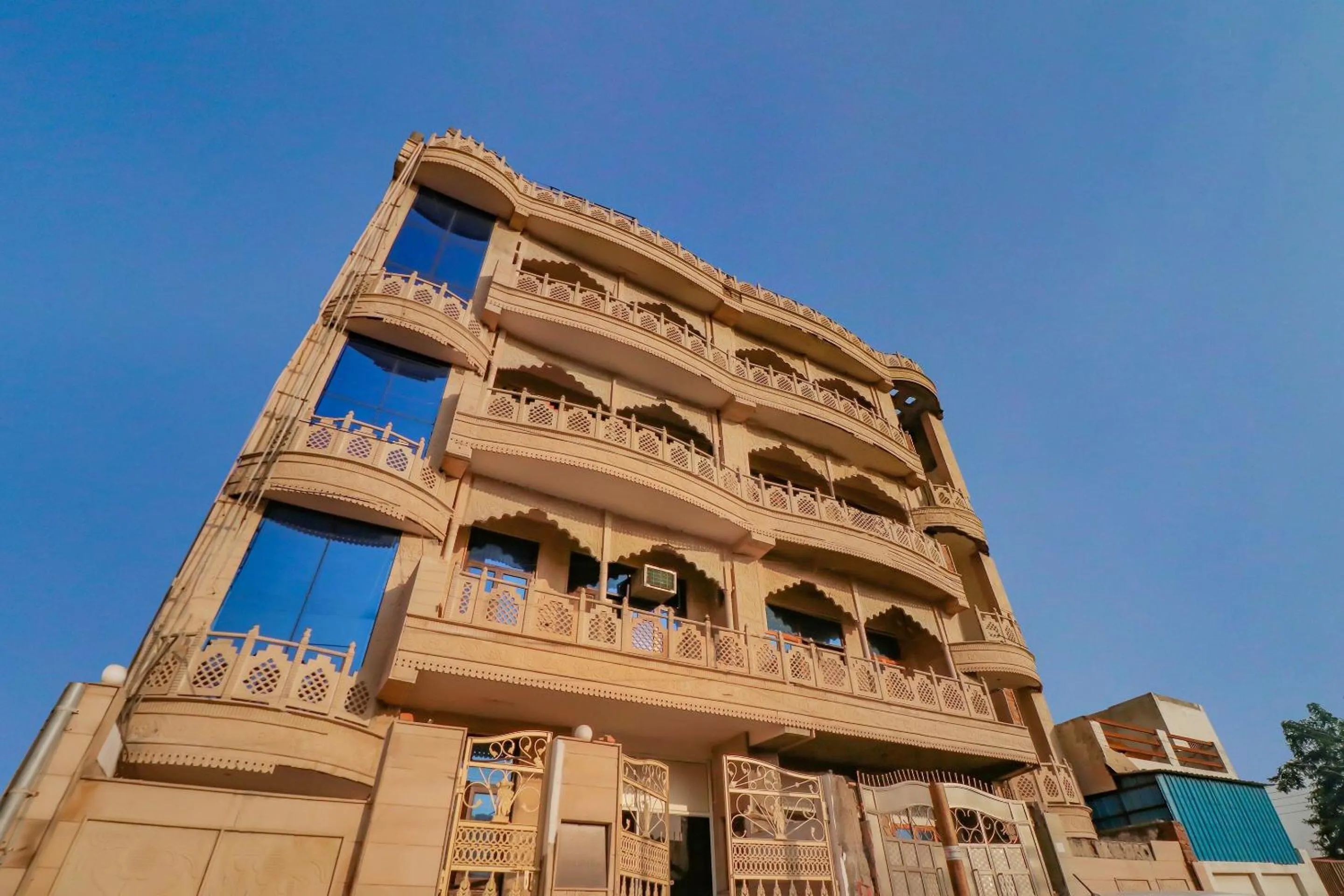 Facade/entrance in Hotel O Primrose Hotel's Near Noida Sector 76 Metro Station