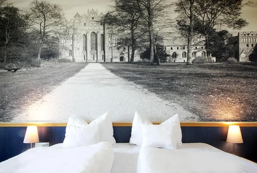 Bed in Hotel Haus Chorin