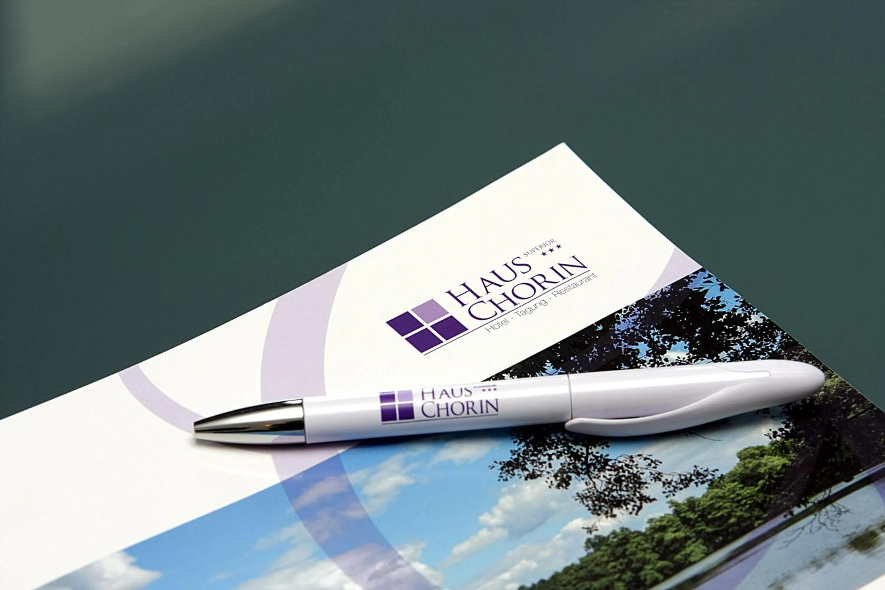 Decorative detail in Hotel Haus Chorin