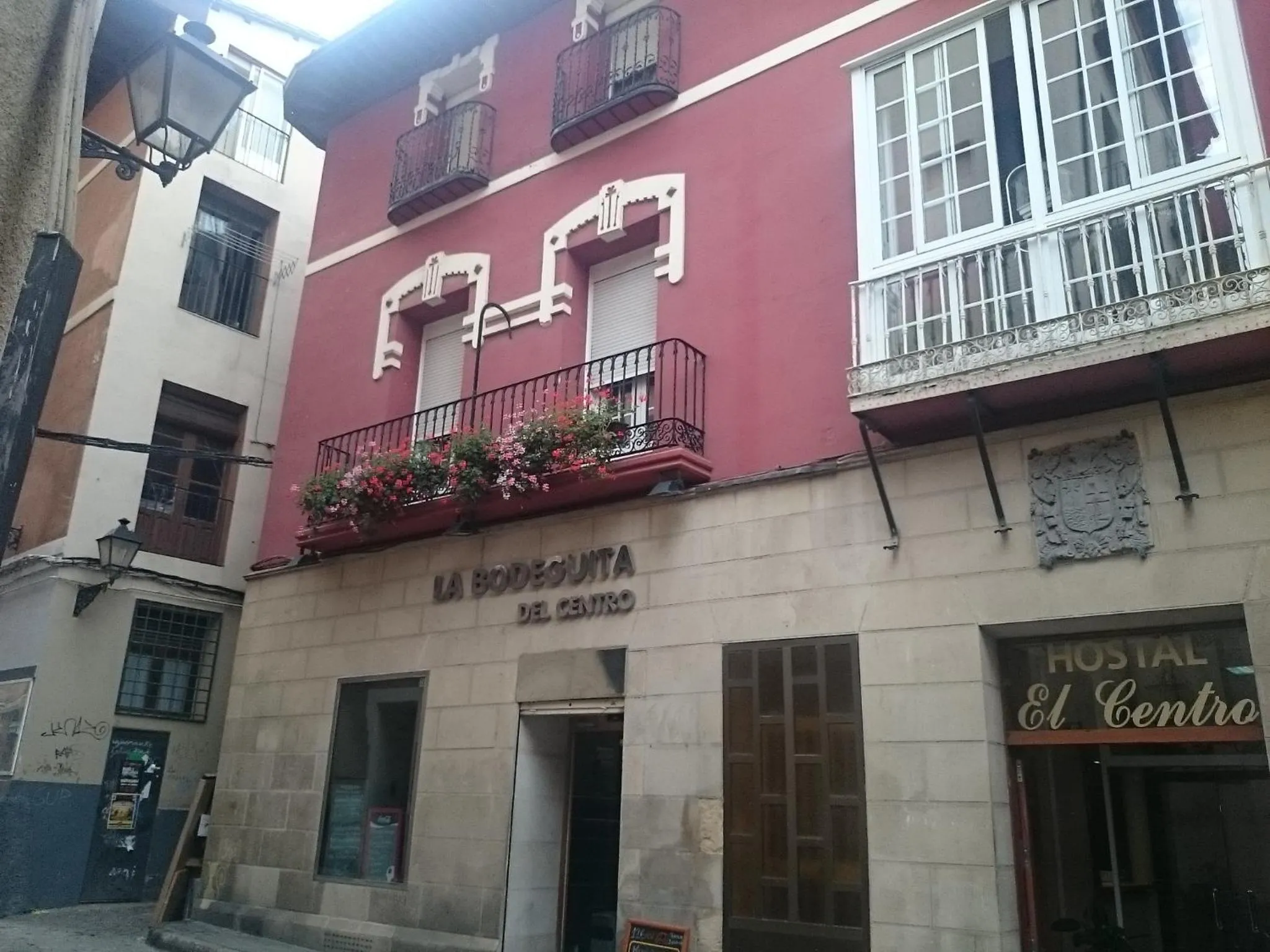 Facade/entrance in Hostal El Centro