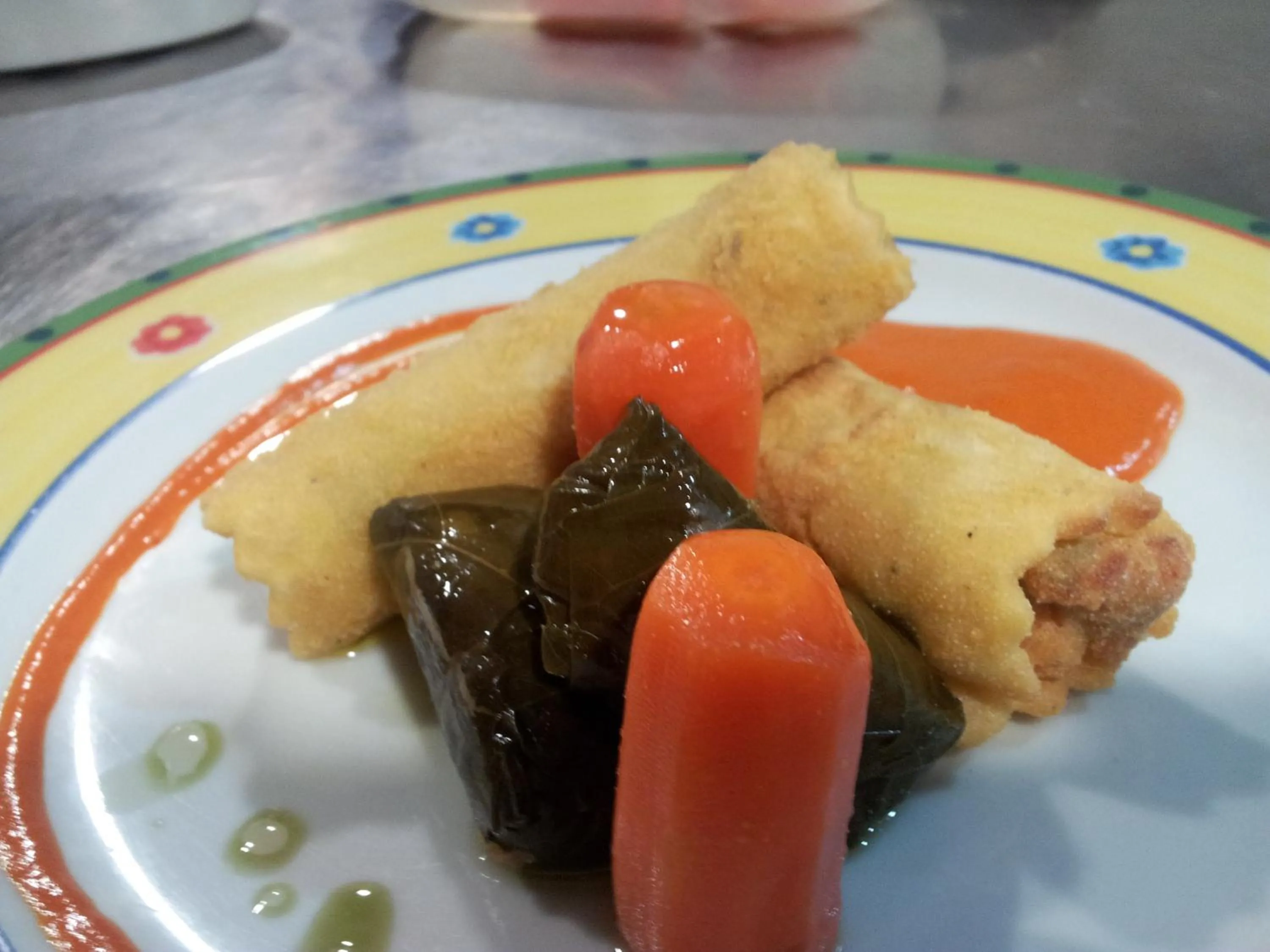 Food close-up in Hostal El Centro