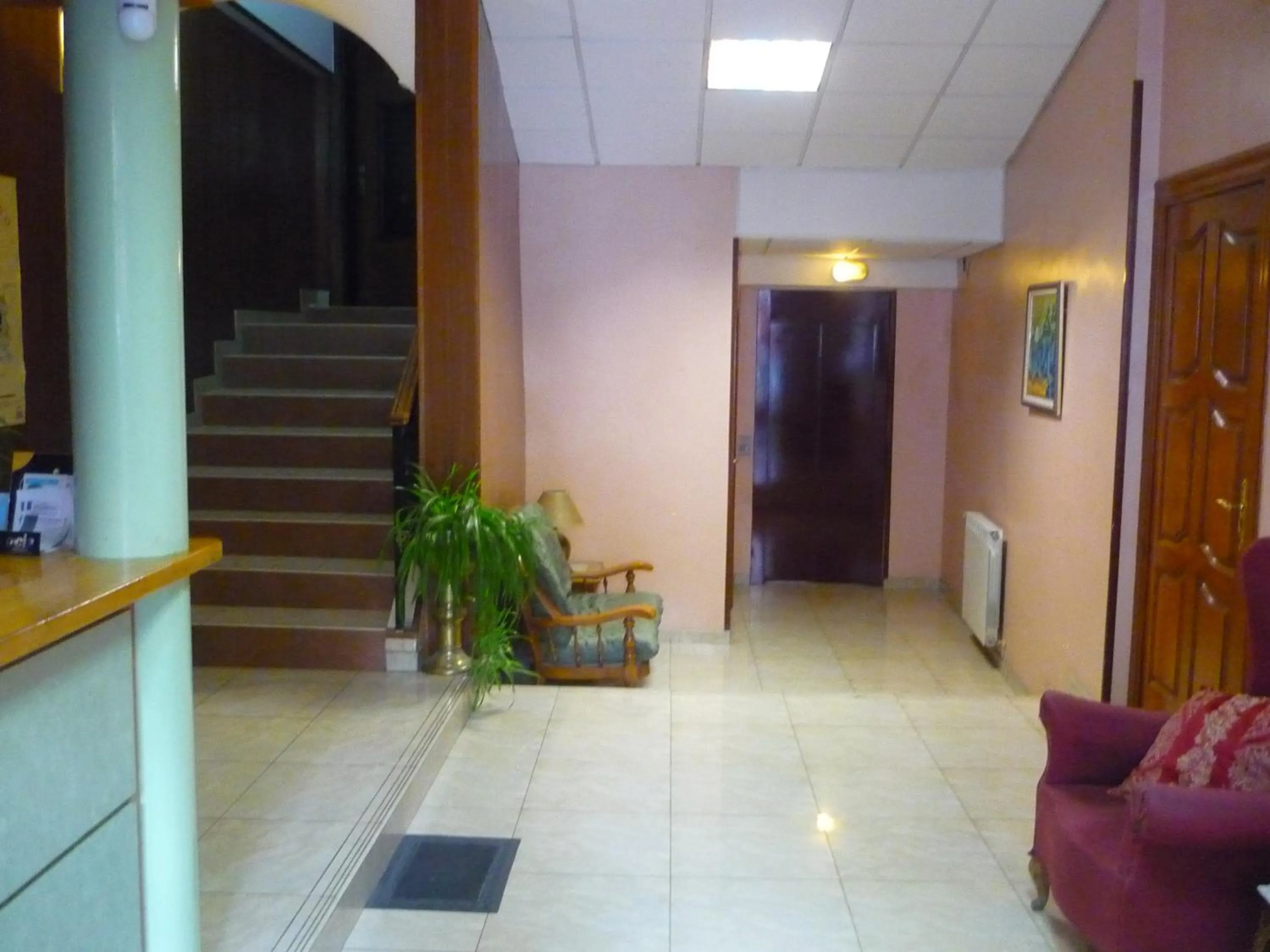 Lobby or reception in Hostal El Centro