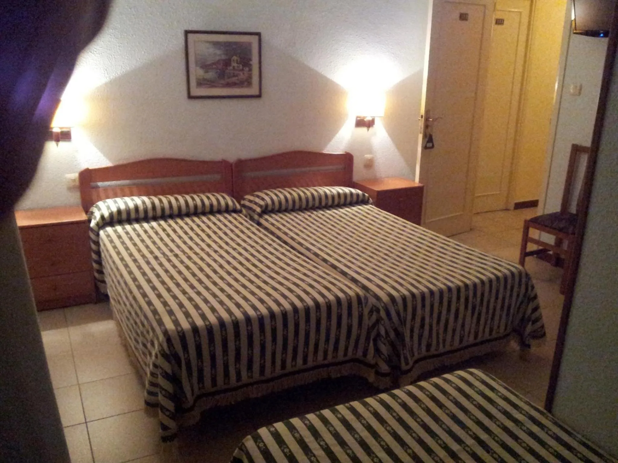 Photo of the whole room, Bed in Hostal El Centro