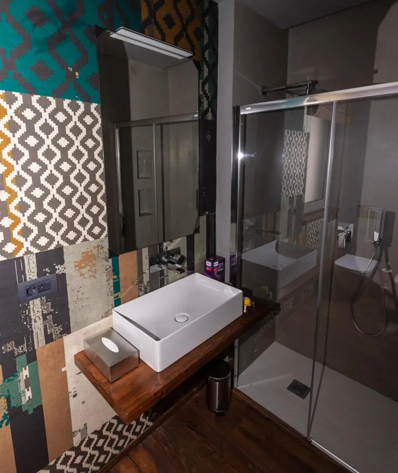 Bathroom in Fiorini Rooms Pescasseroli