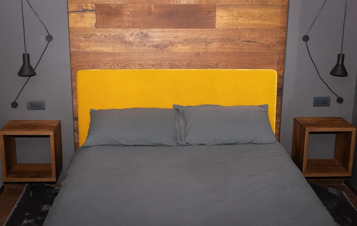 Bed in Fiorini Rooms Pescasseroli