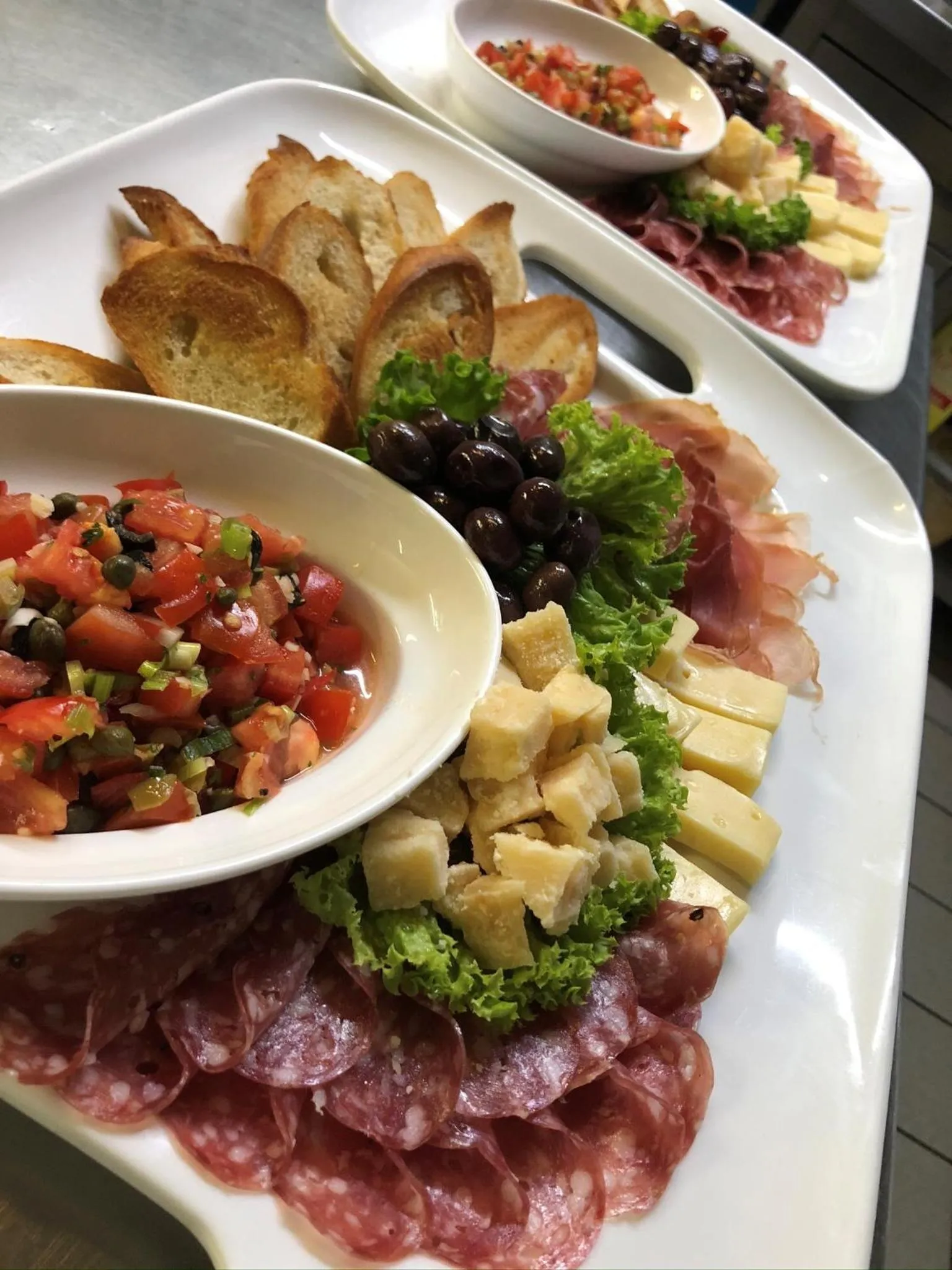 Food close-up in Hotel Victoria