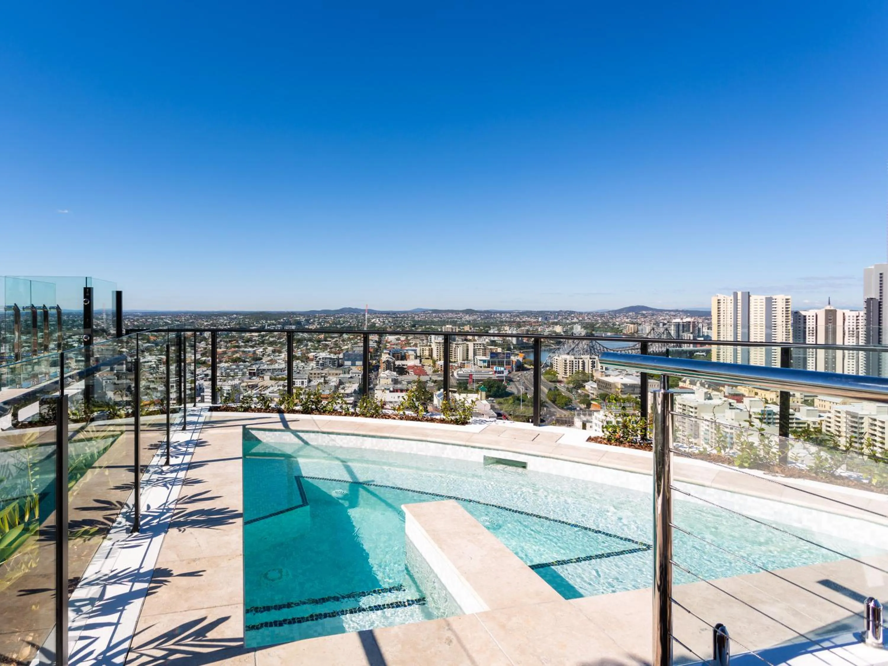 Pool view in FV By Serain Residences