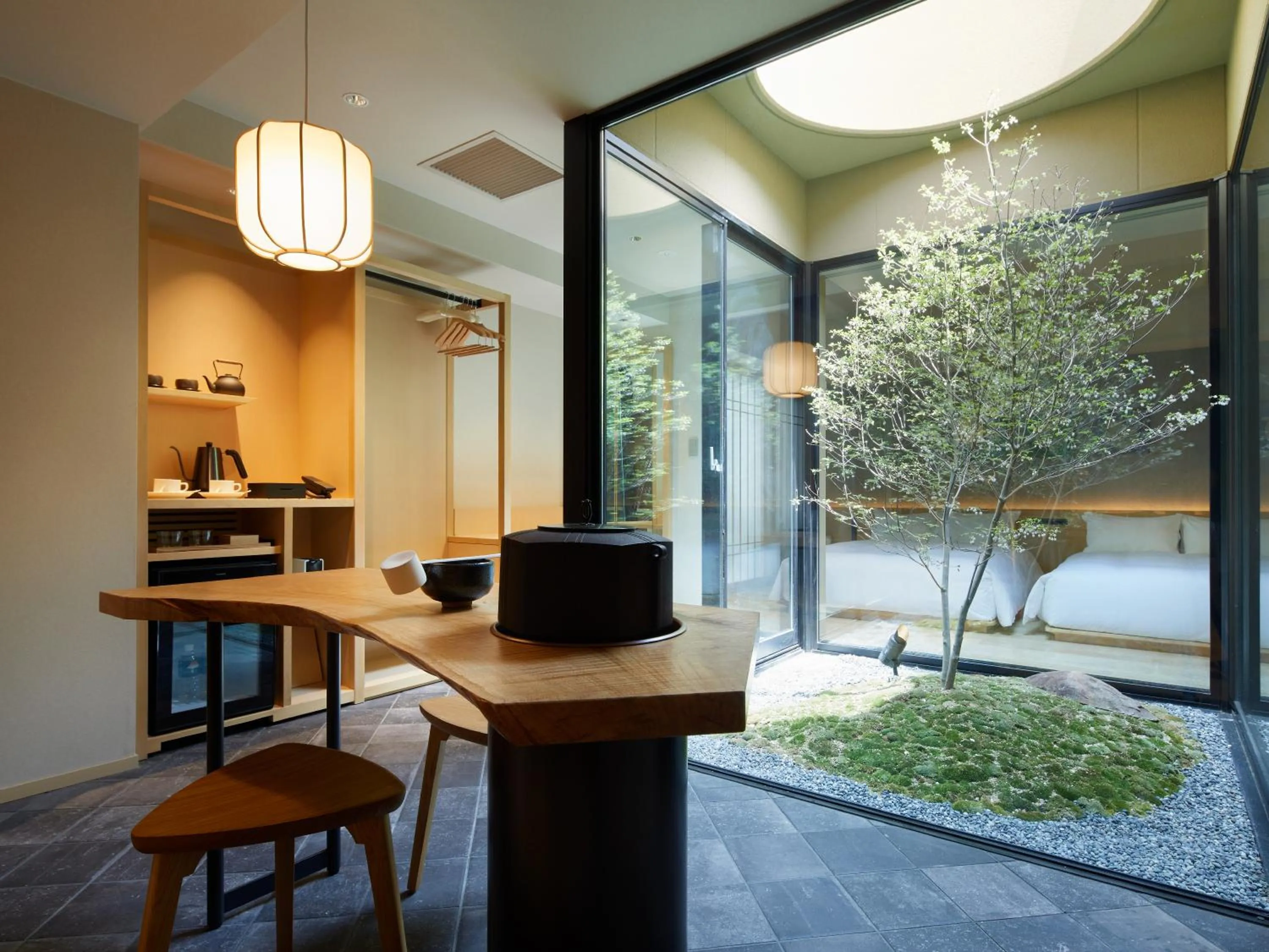 Garden in Agora Kyoto Karasuma