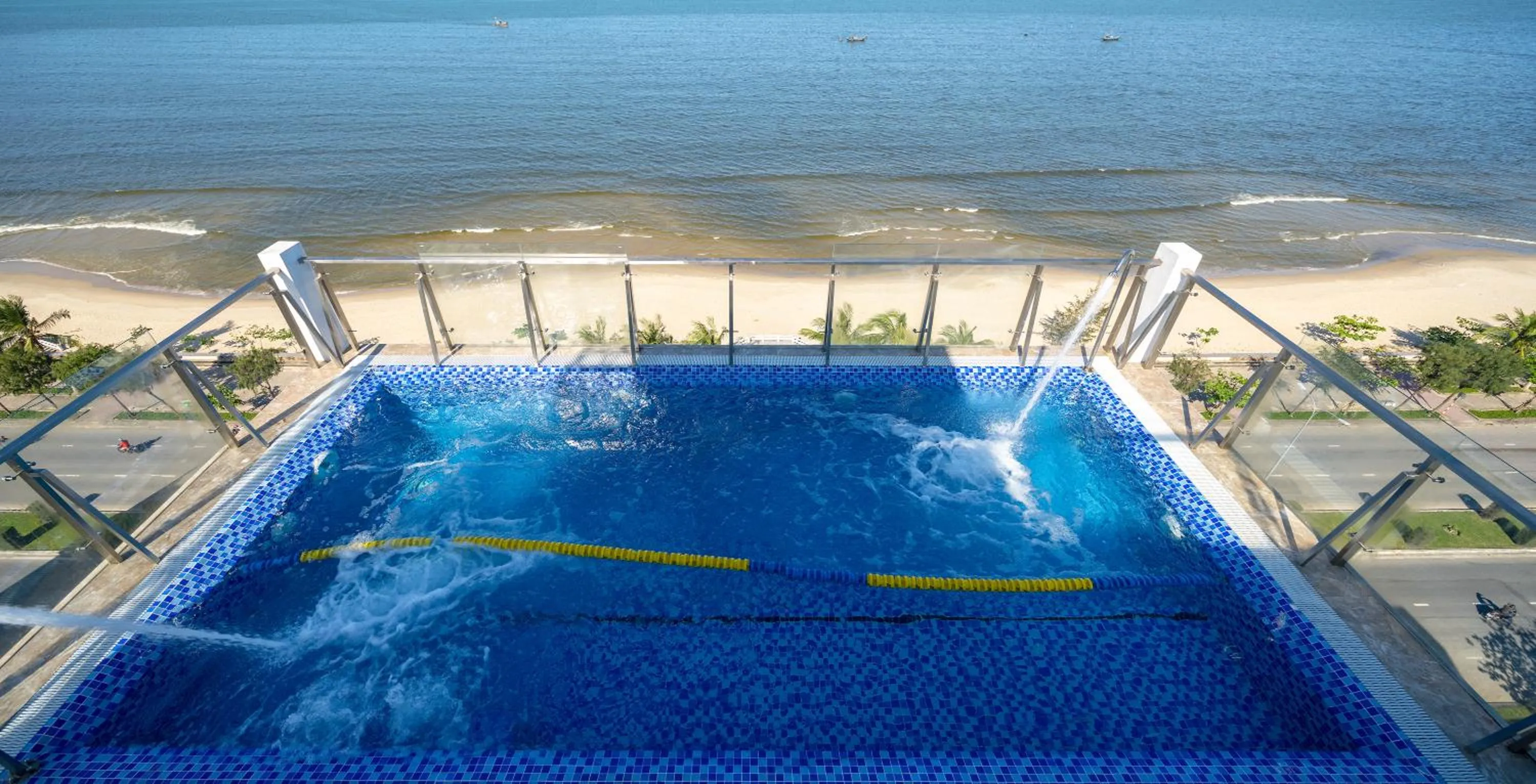 Pool view in Avenis Hotel