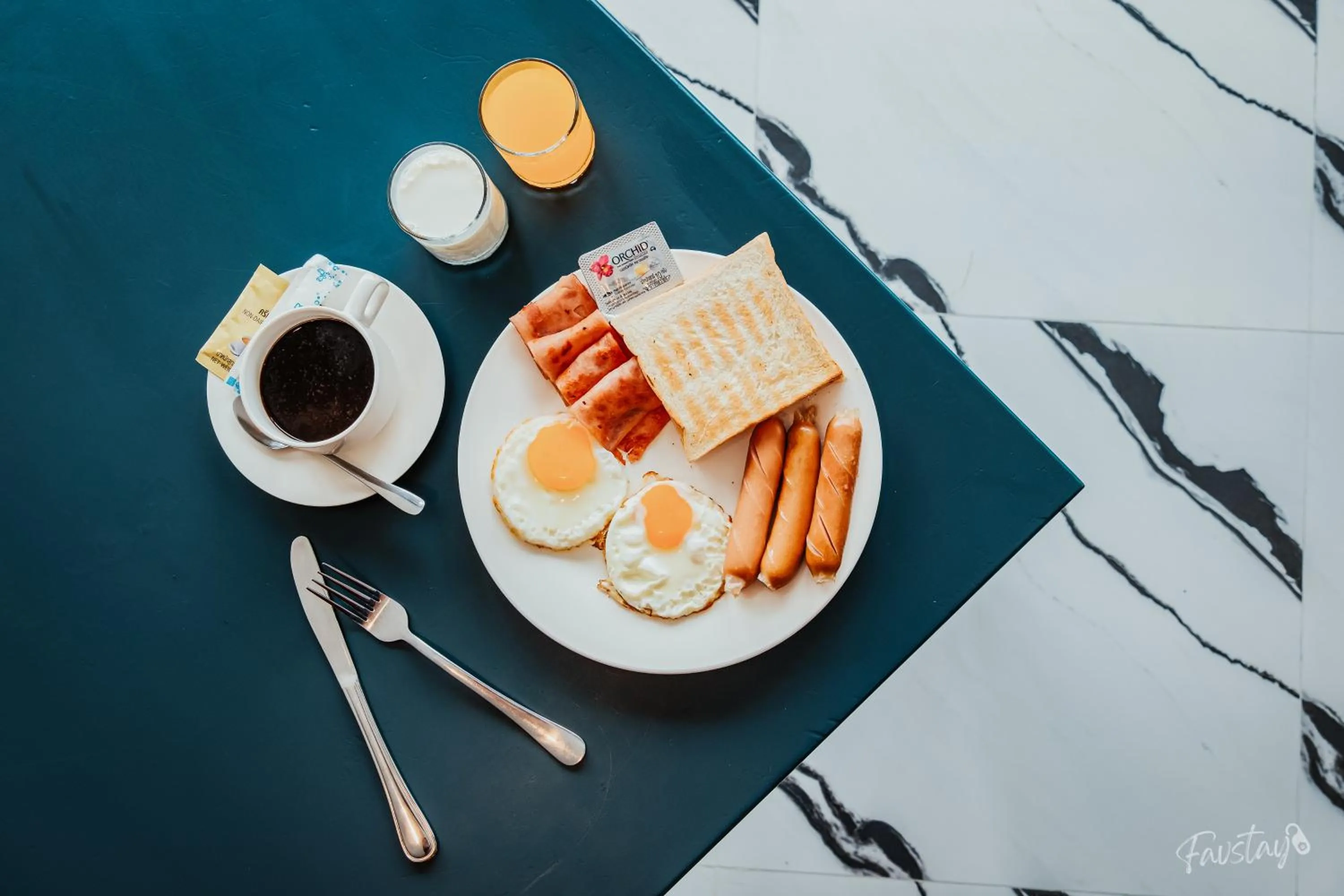 Breakfast in So Boutique Jomtien Beach Pattaya