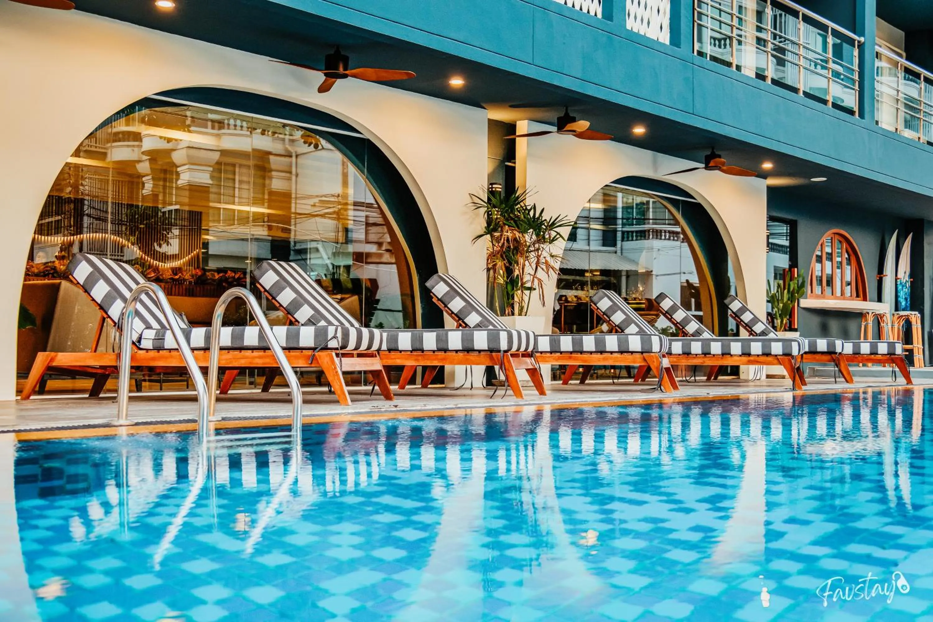 Swimming pool in So Boutique Jomtien Beach Pattaya