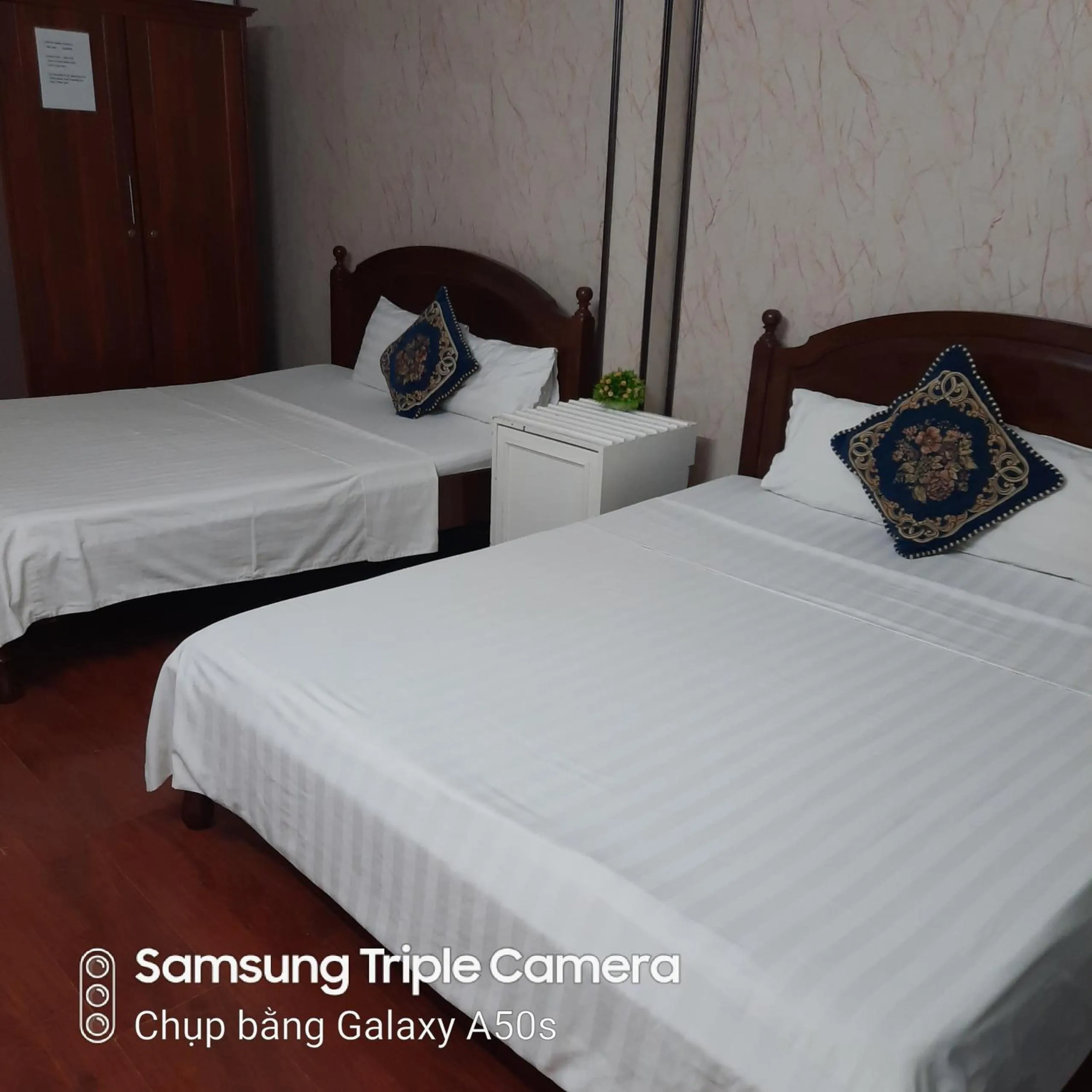 Bed in Hanoi Carina Hotel