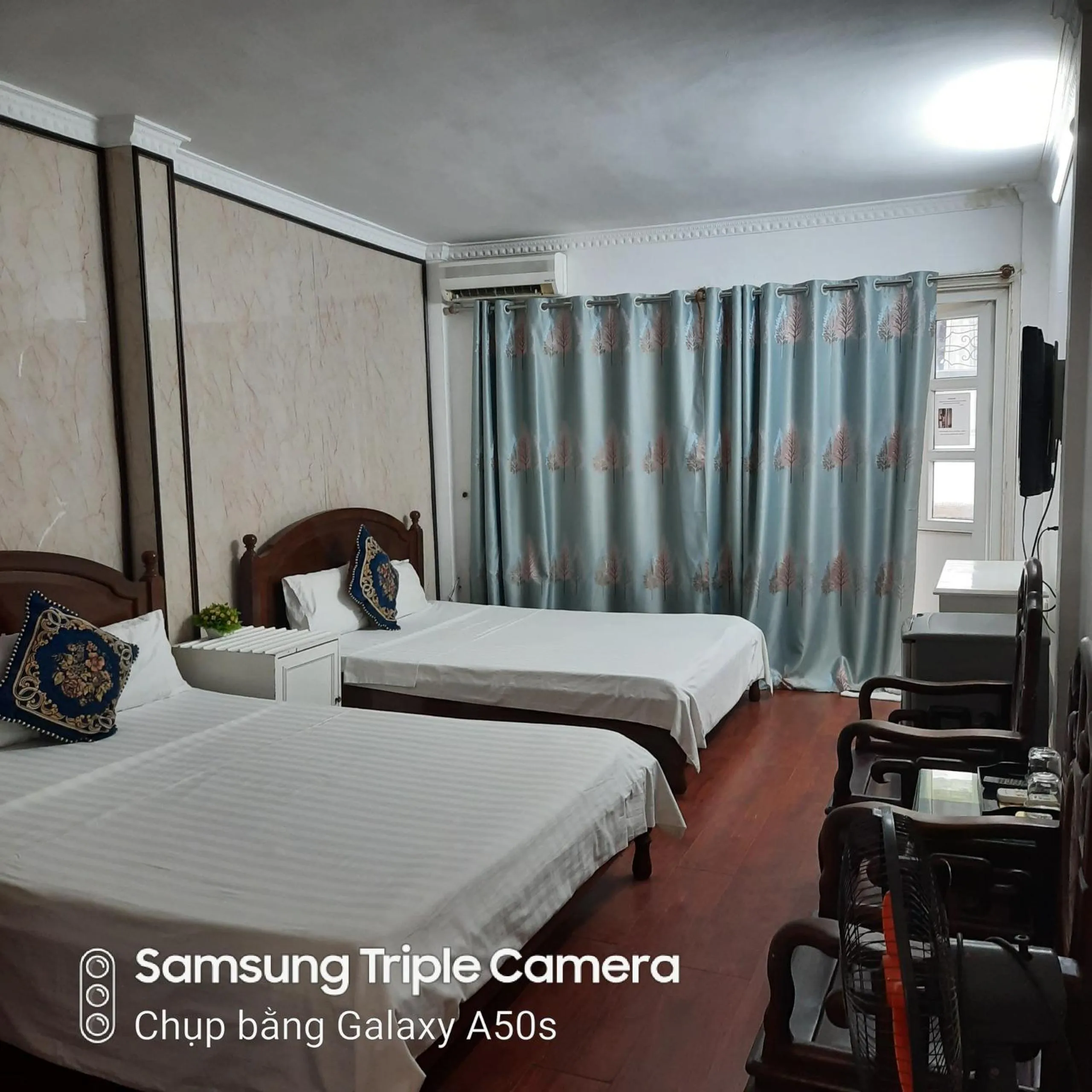 Bed in Hanoi Carina Hotel