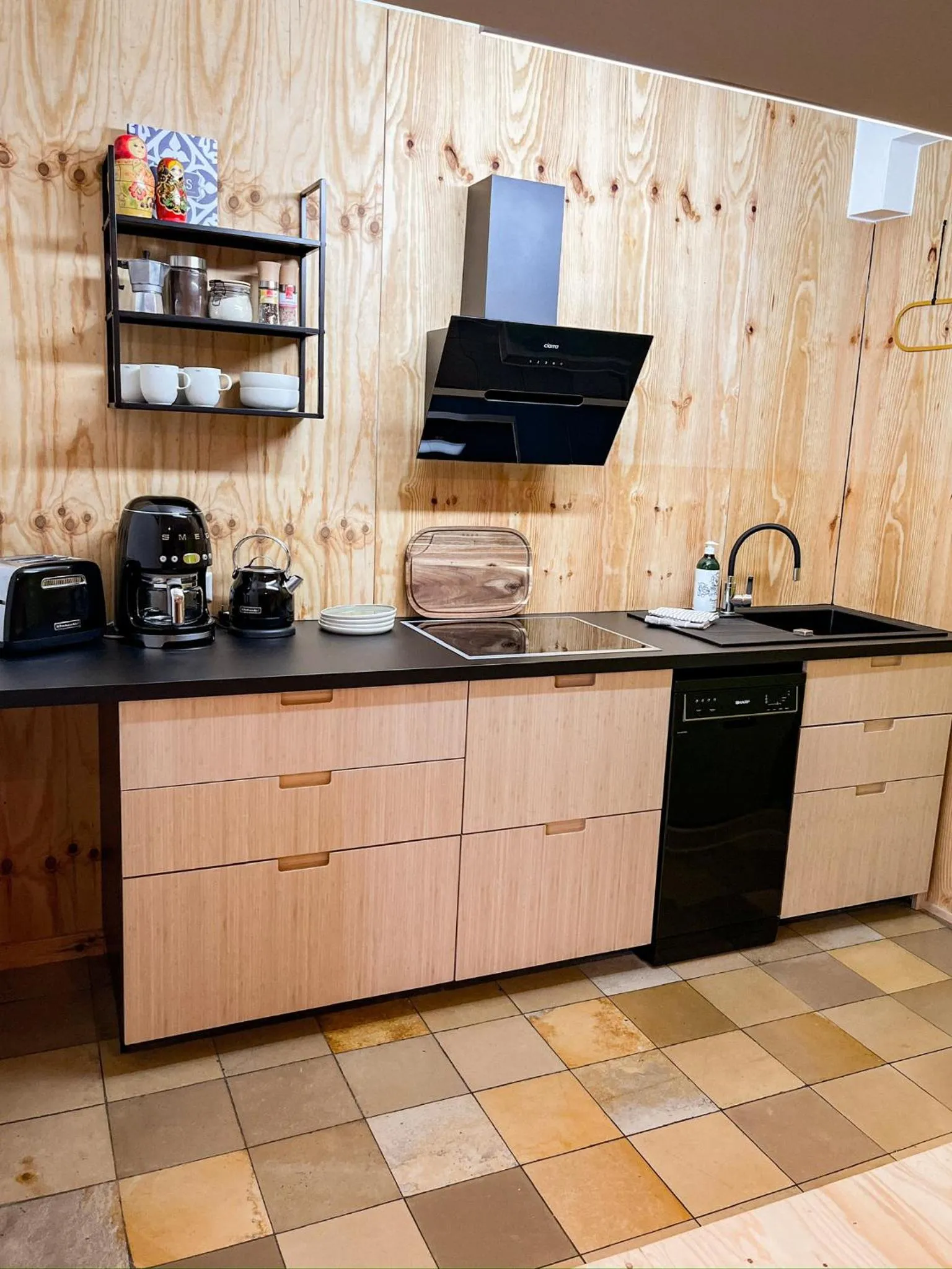 Kitchen or kitchenette in Hacienda Rooms