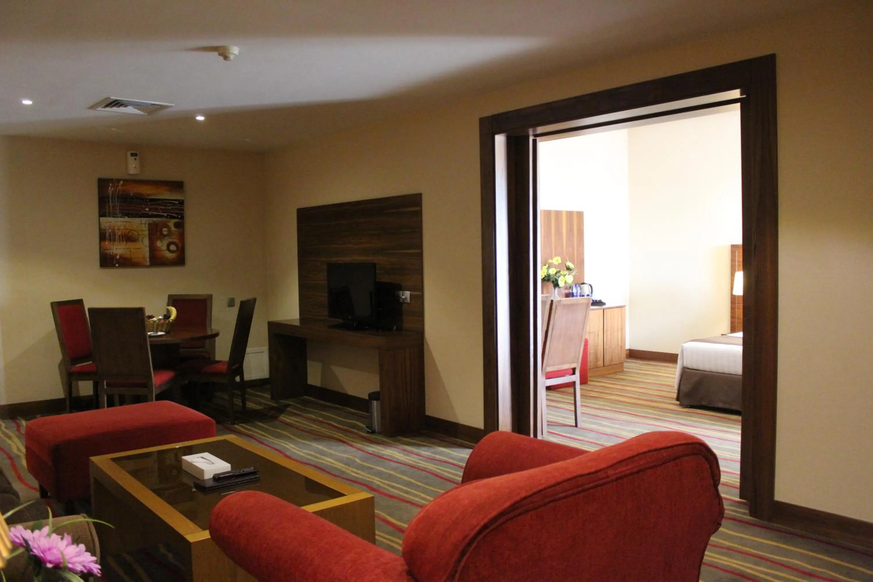 Living room in Al Khaleej Palace Deira Hotel