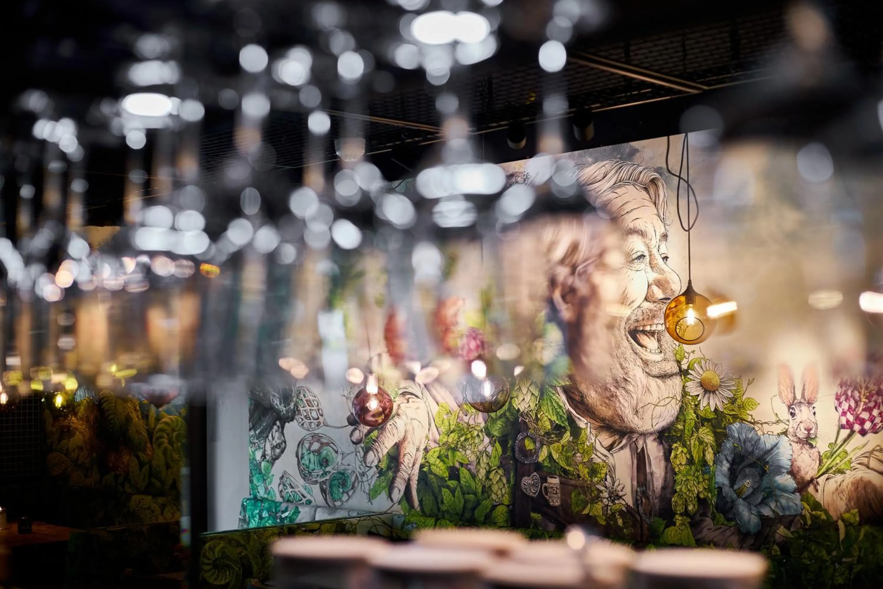 Decorative detail in Cocoon Sendlinger Tor