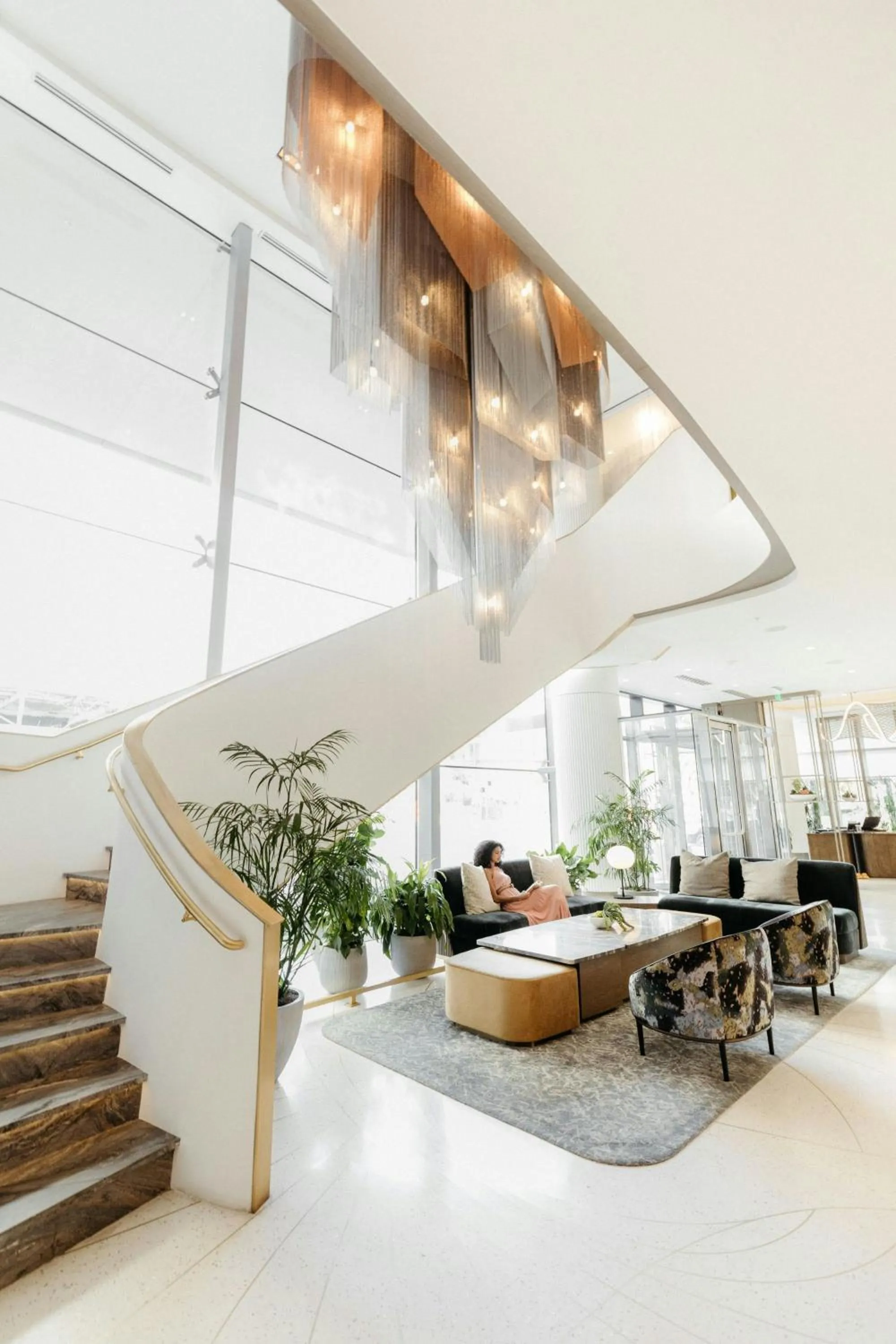 Lobby or reception in JW Marriott Charlotte