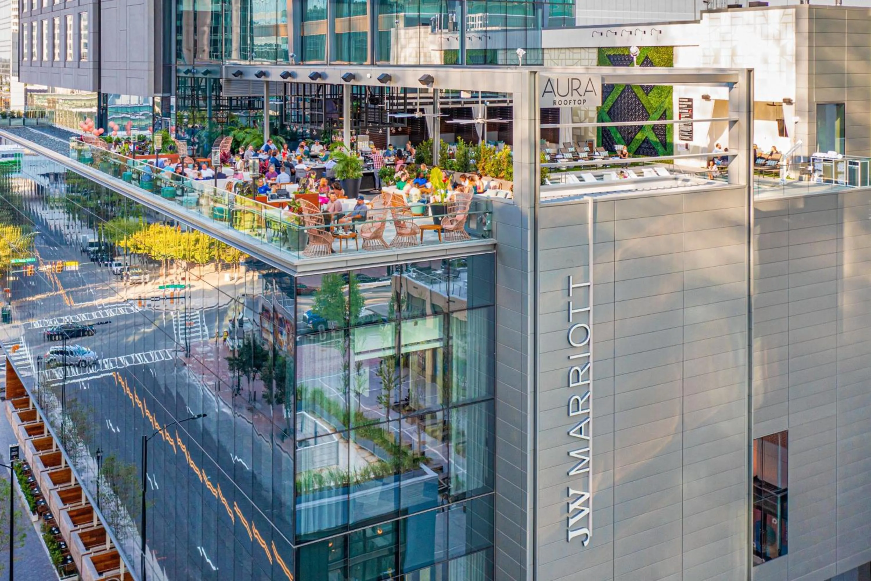 Property building in JW Marriott Charlotte