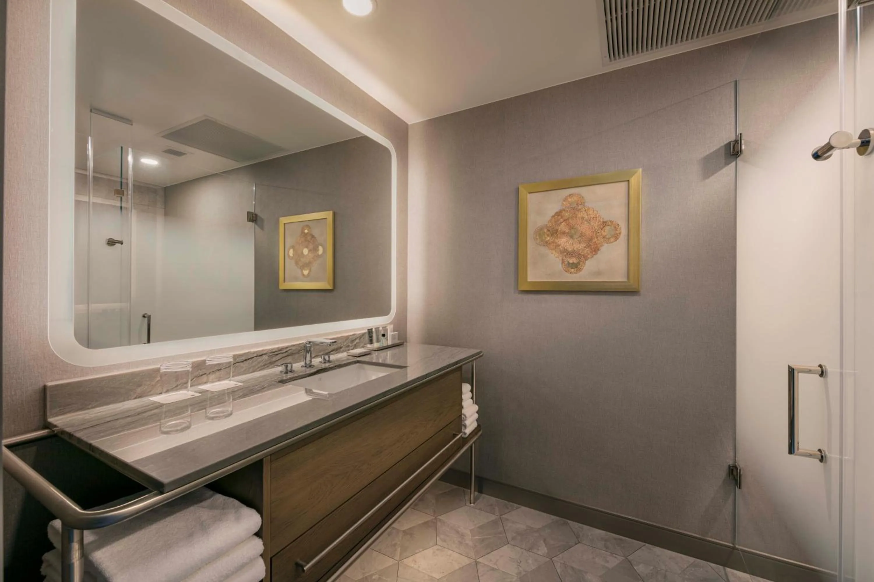 Bathroom in JW Marriott Charlotte