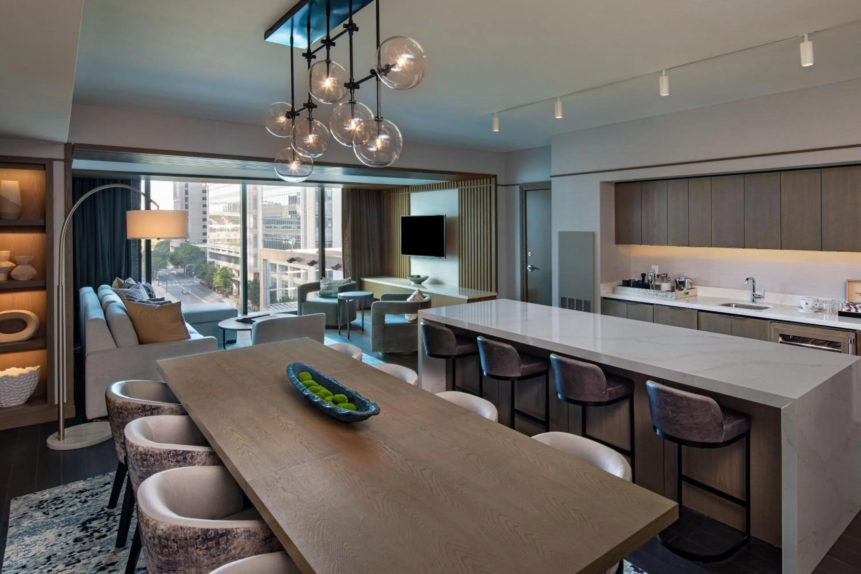 Photo of the whole room in JW Marriott Charlotte