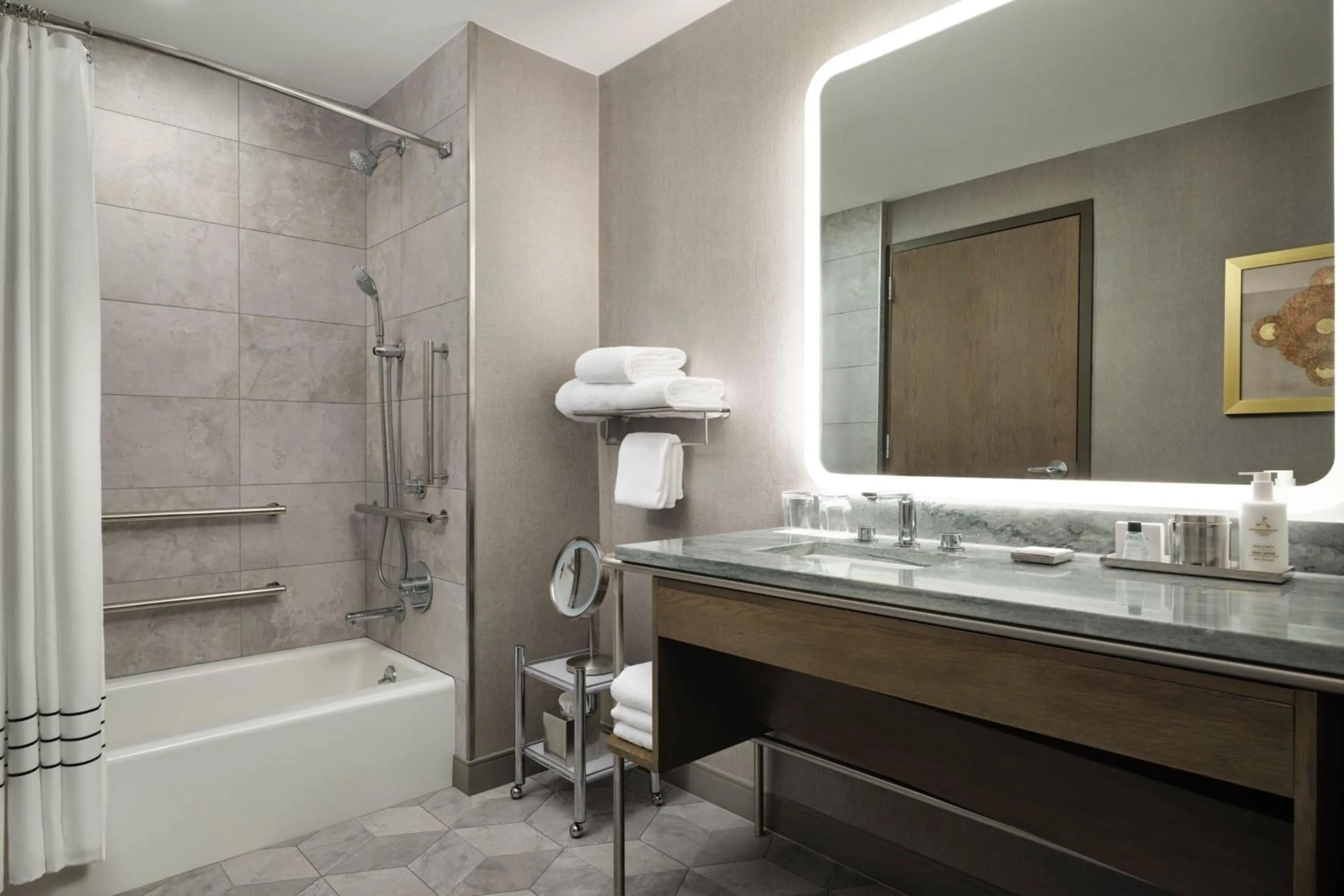 Bathroom in JW Marriott Charlotte