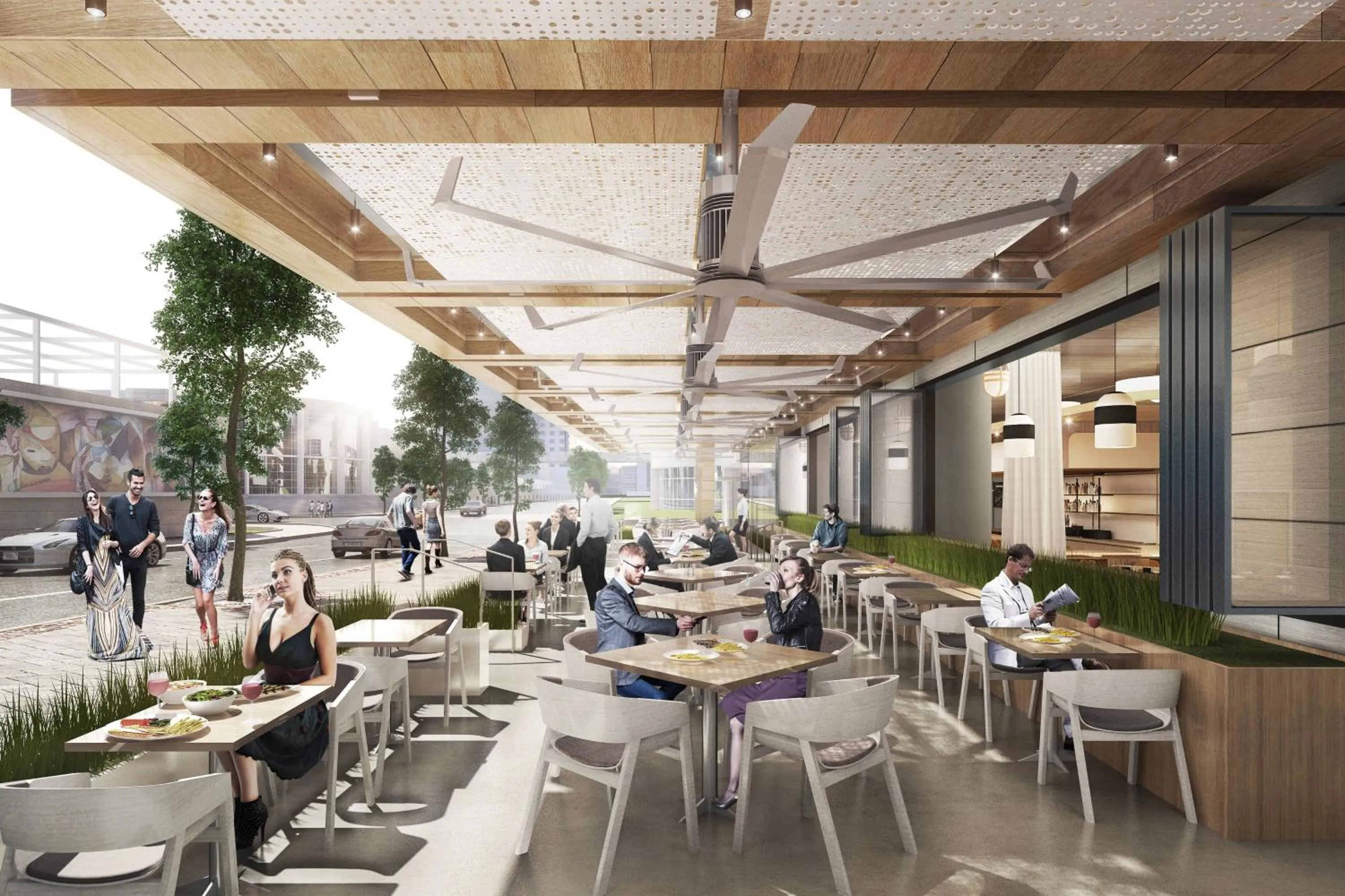 Restaurant/places to eat in JW Marriott Charlotte