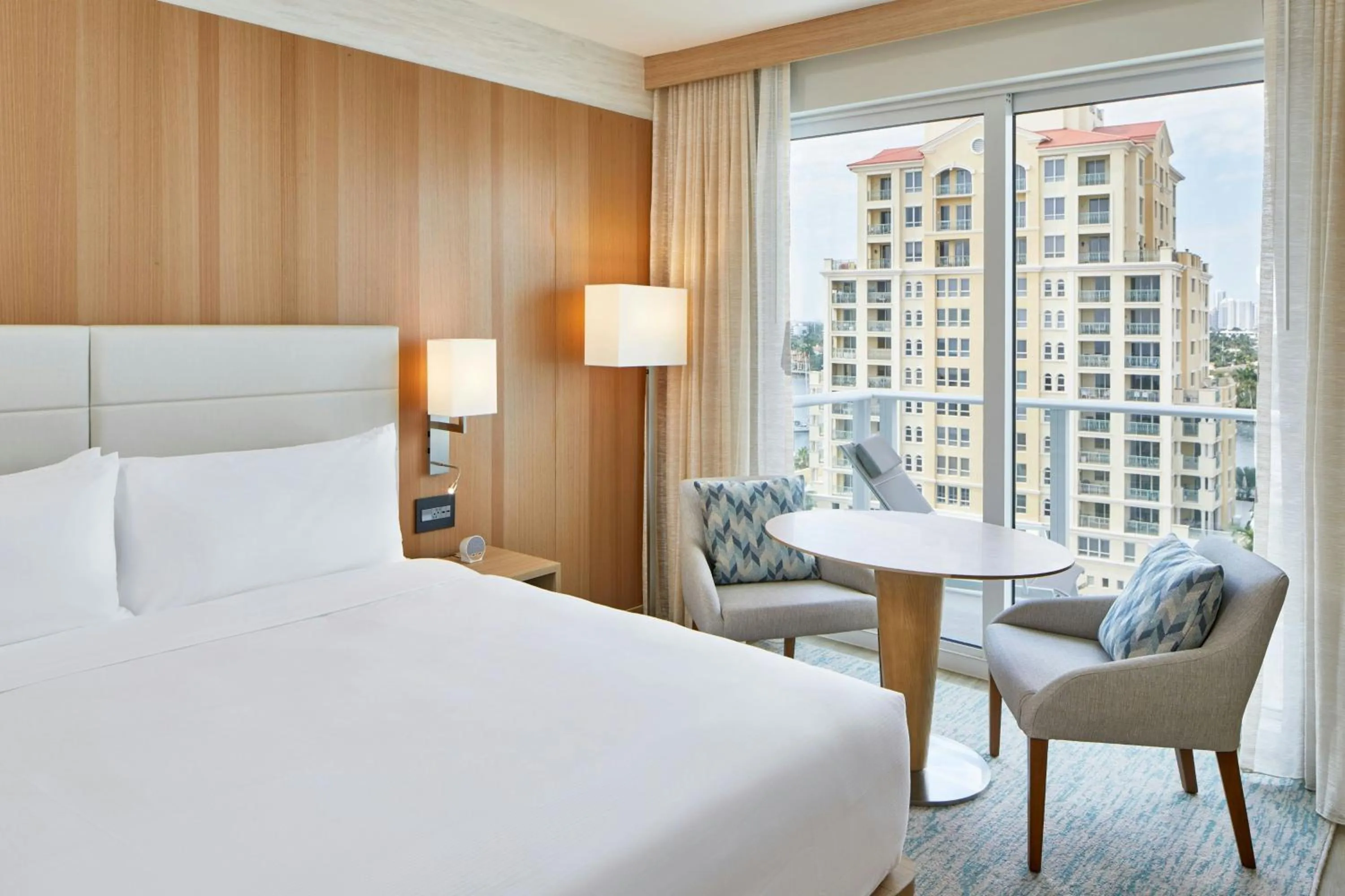 Photo of the whole room, Bed in AC Hotel by Marriott Fort Lauderdale Beach