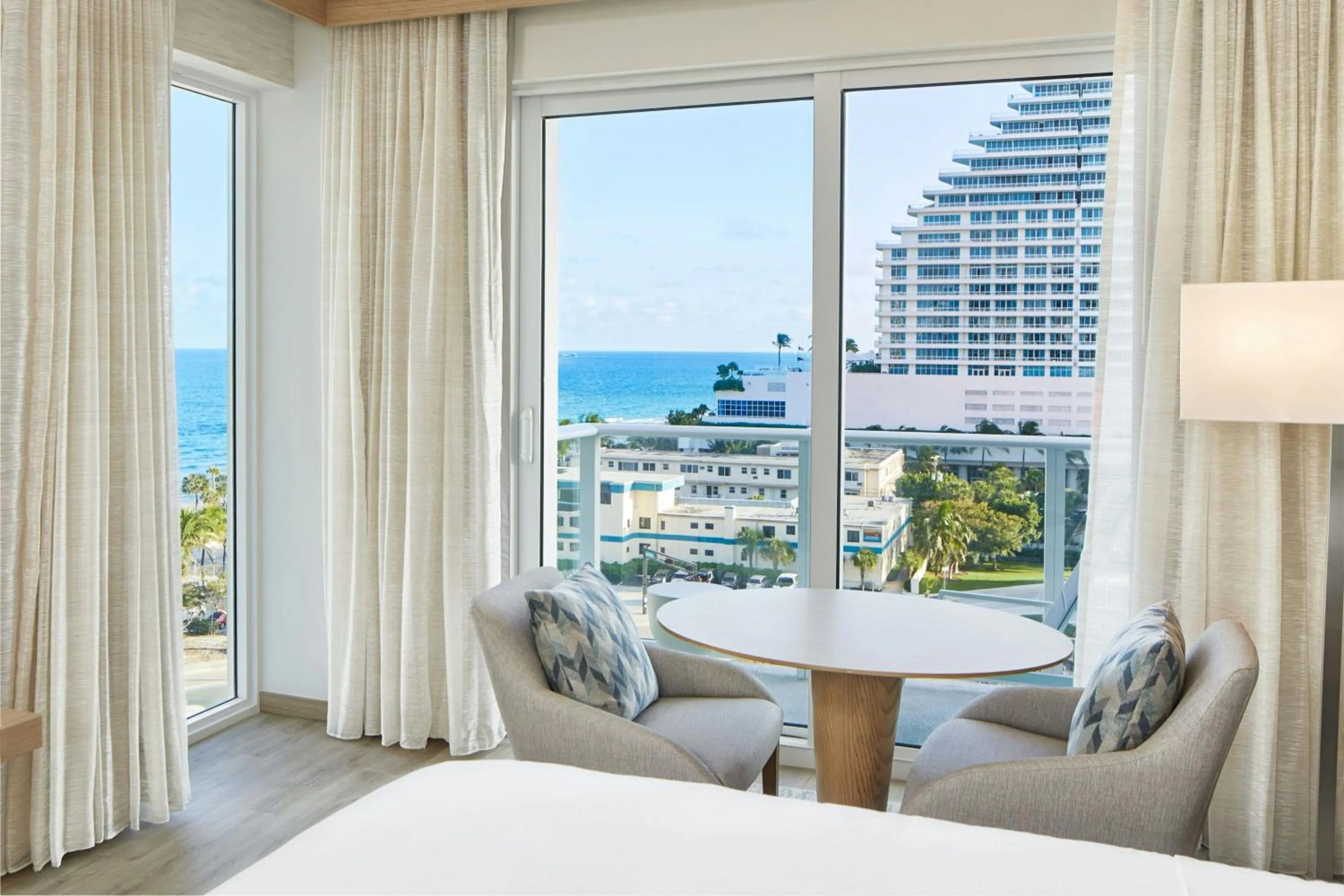 Photo of the whole room, Bed in AC Hotel by Marriott Fort Lauderdale Beach