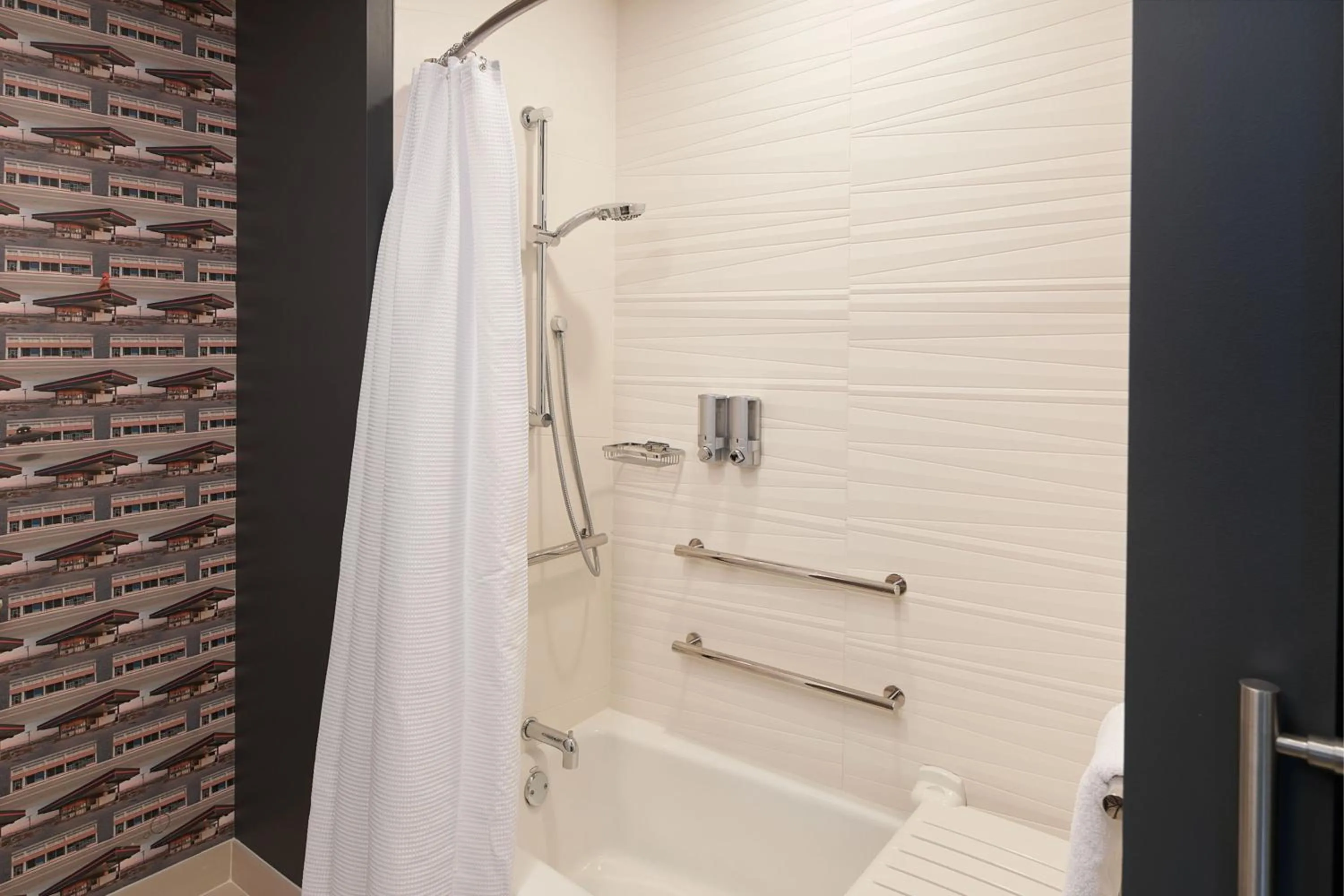 Bathroom in Aloft Orlando International Drive by Marriott