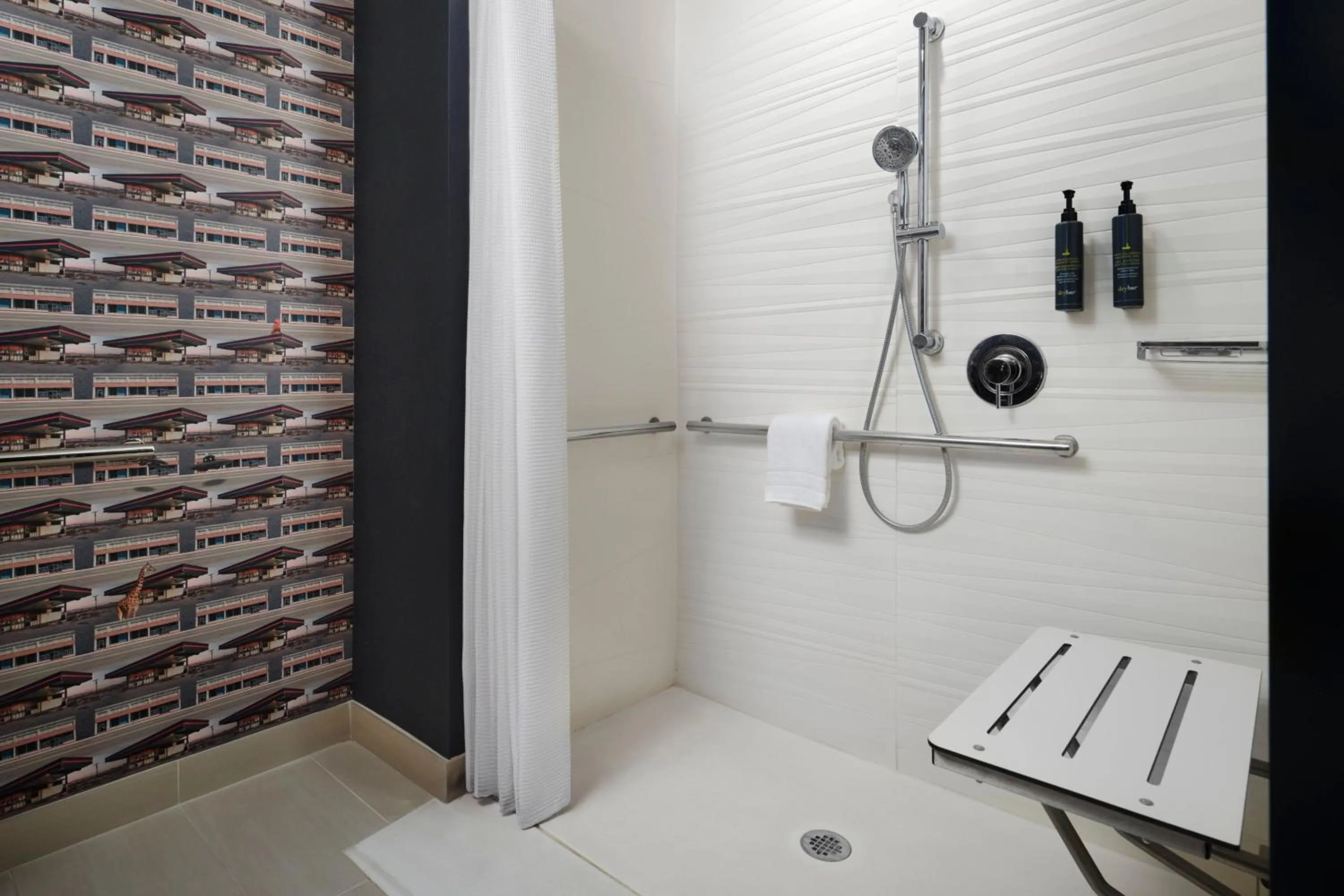 Bathroom in Aloft Orlando International Drive by Marriott