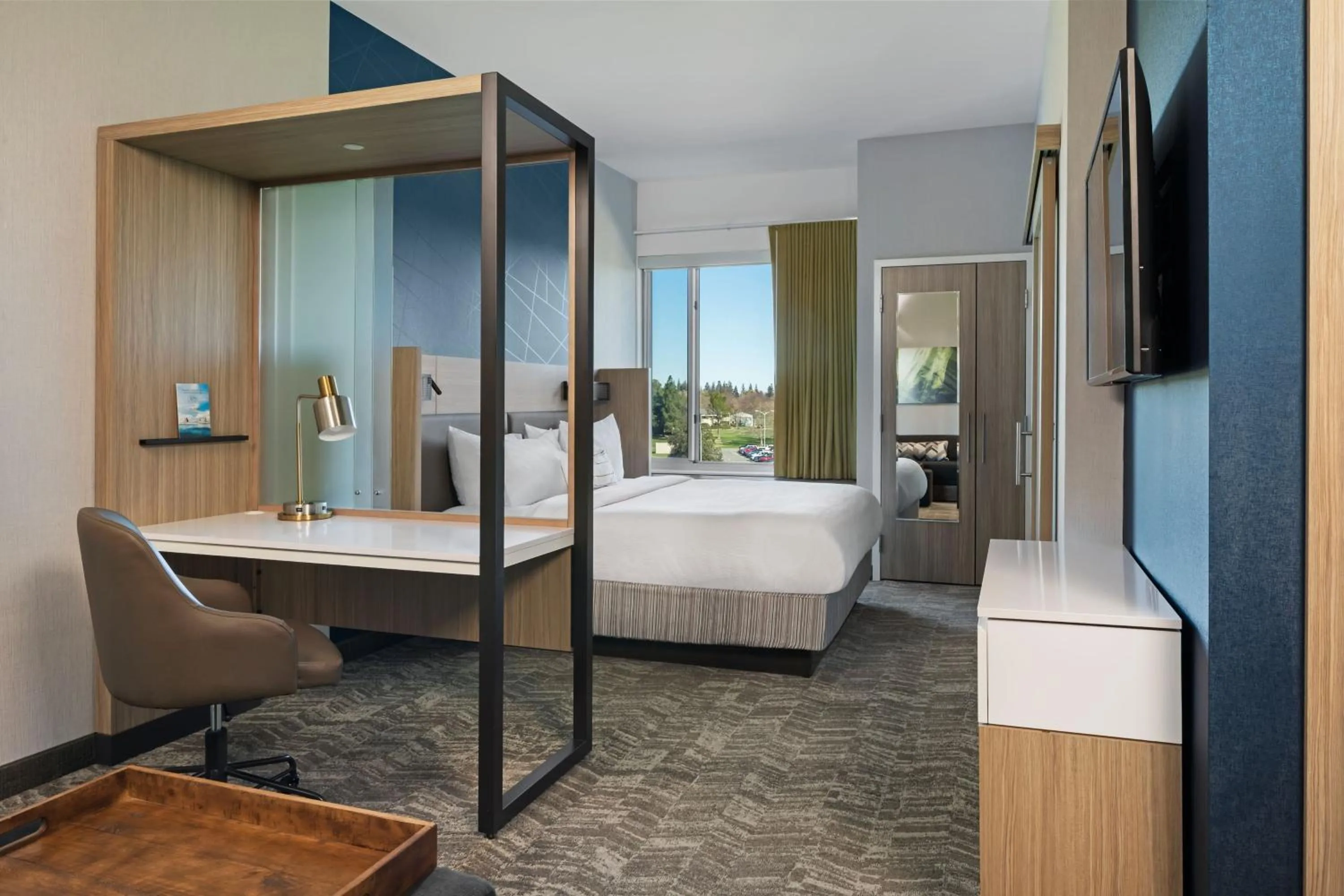 Bedroom, Bed in SpringHill Suites by Marriott West Sacramento