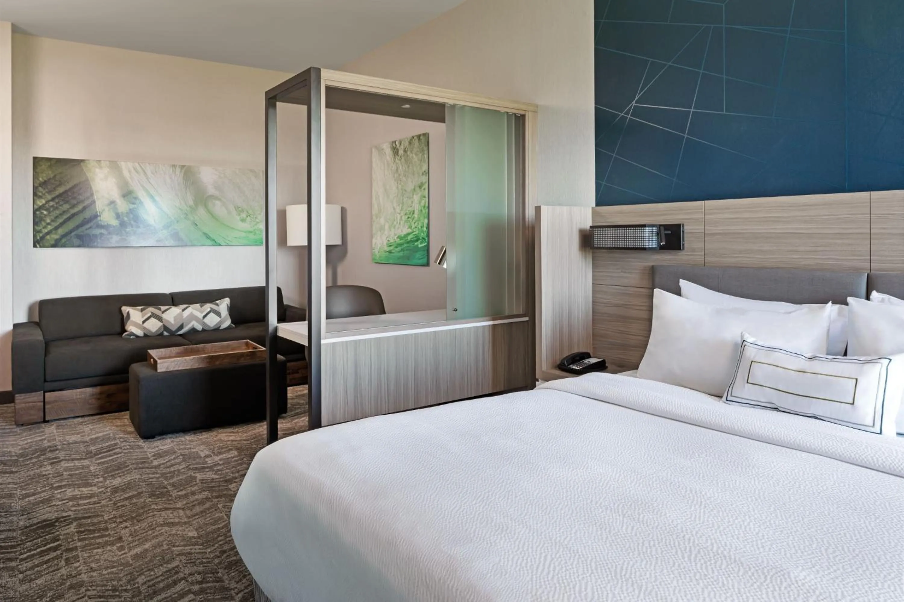 Bedroom, Bed in SpringHill Suites by Marriott West Sacramento