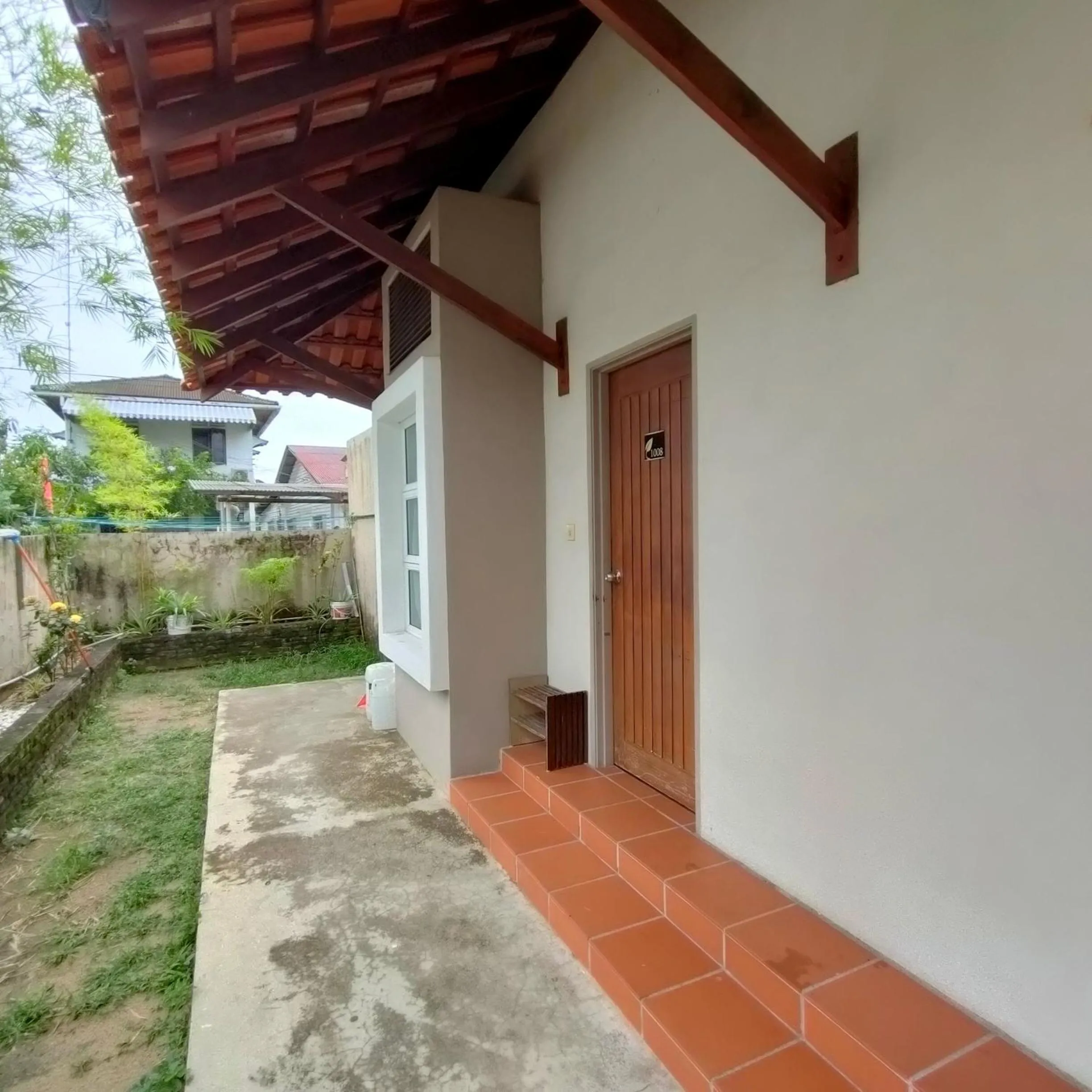 Inner courtyard view in Cozzy Motel Malacca