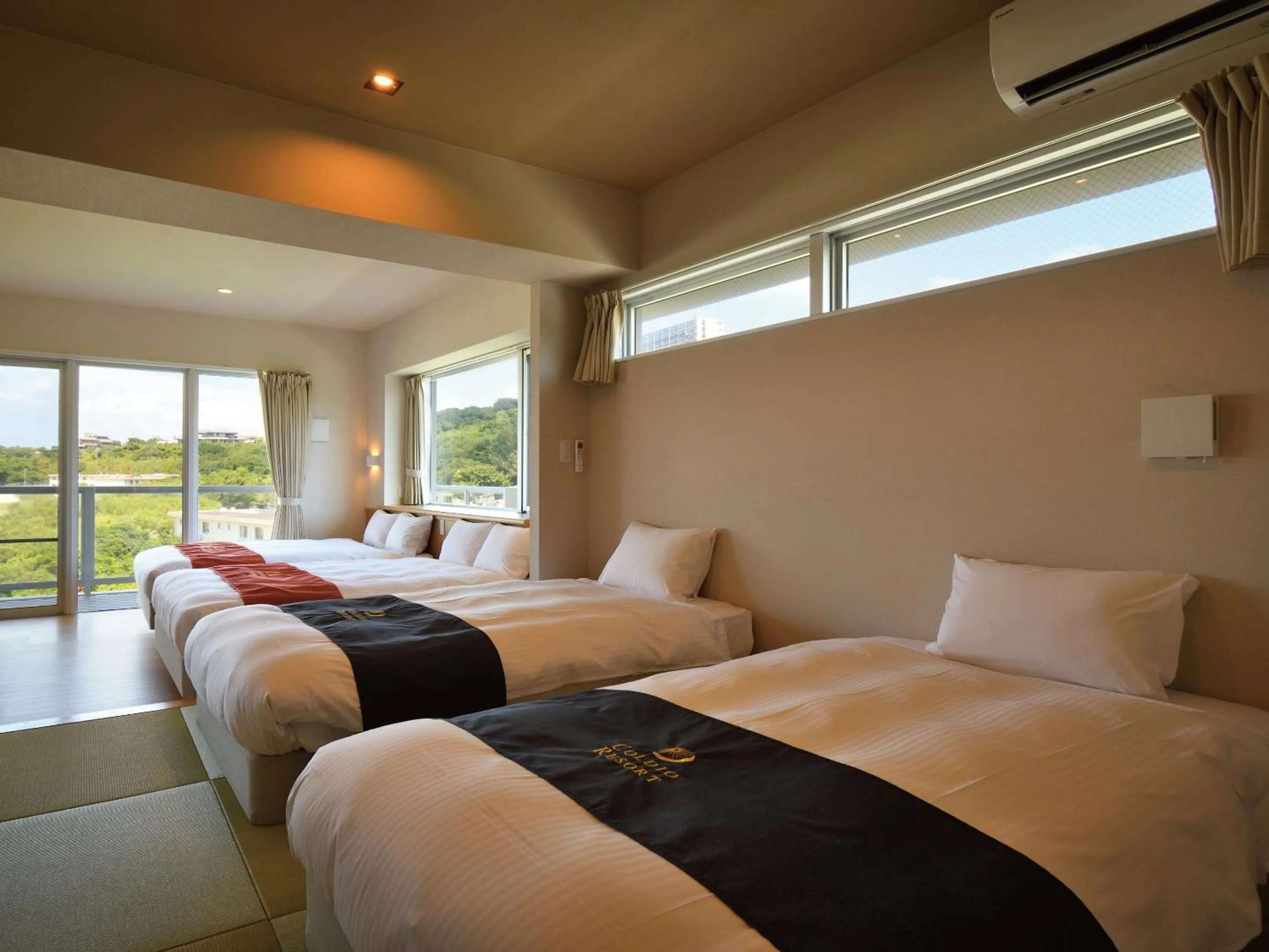 Bed in Private Condo Chatan Jagaru by Coldio Premium