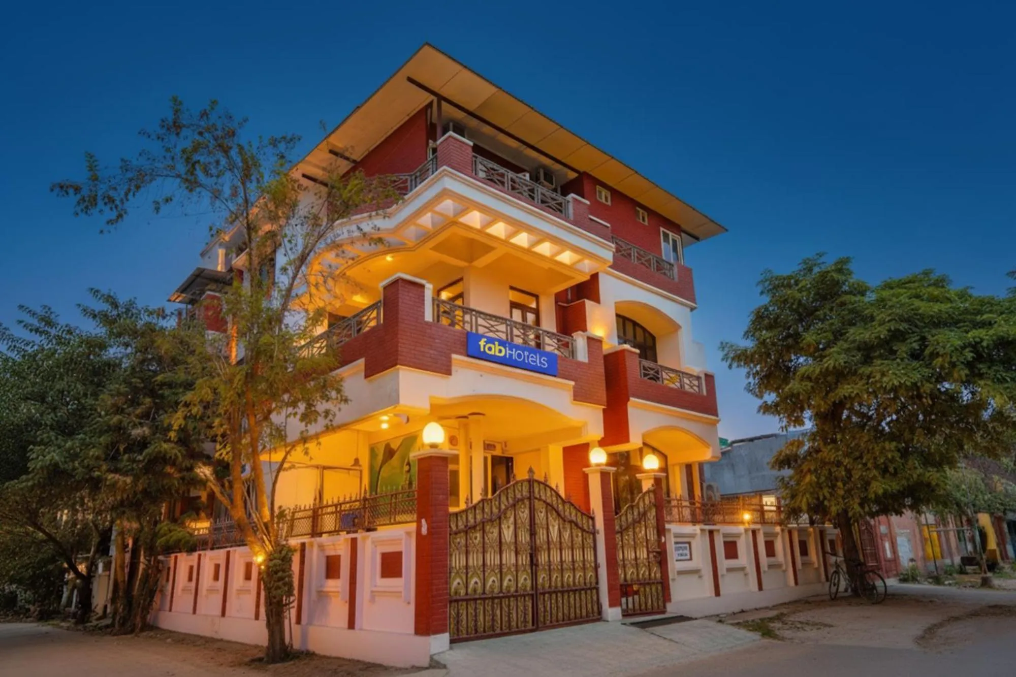 Property building in FabHotel Raka Inn