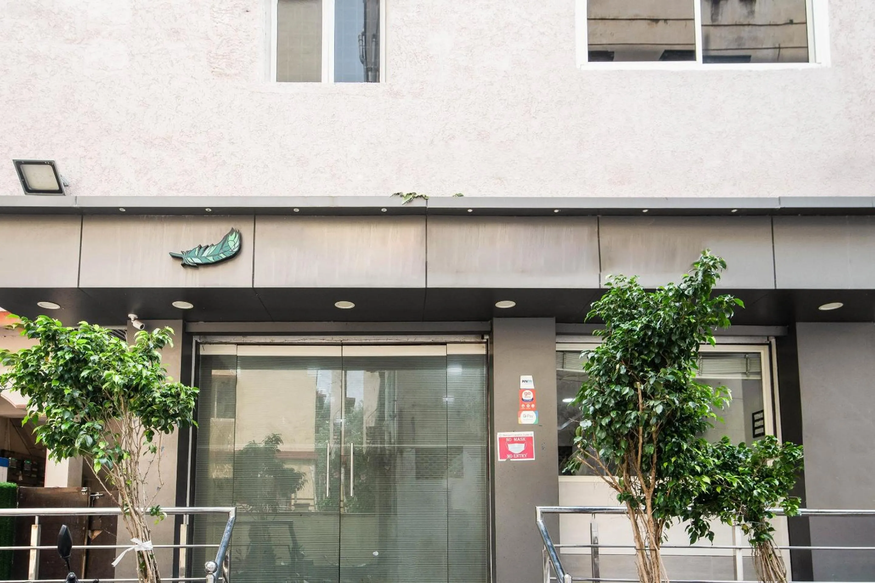 Facade/entrance in Capital O Aditya Grand