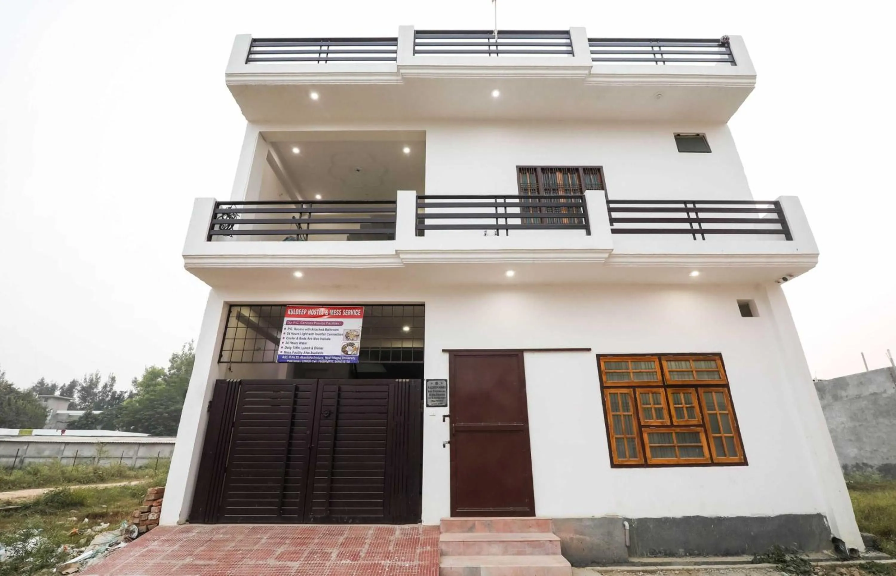 Facade/entrance in SPOT ON 76421 Kuldeep Inn