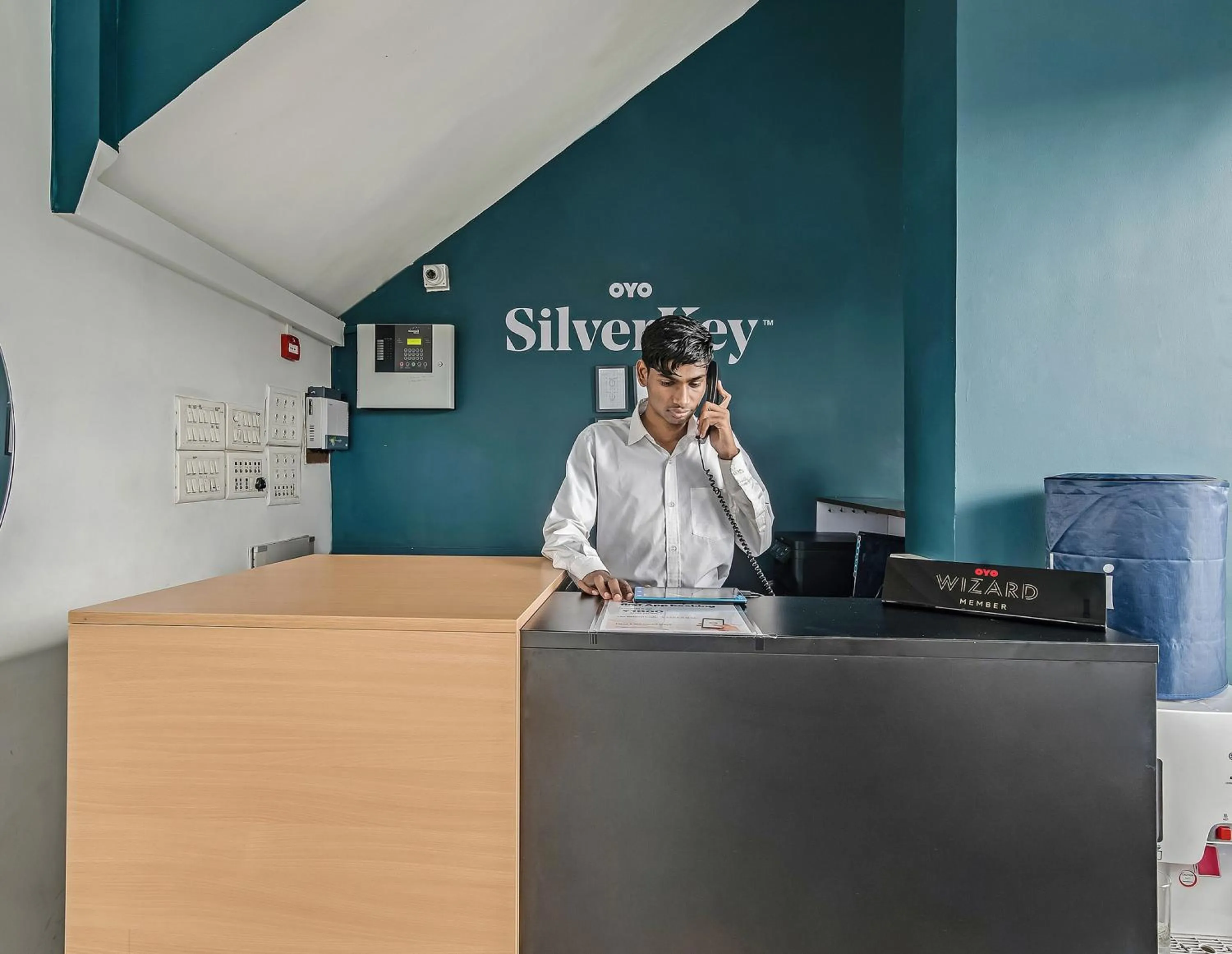 Lobby or reception in Hotel O Nirsukh Palace