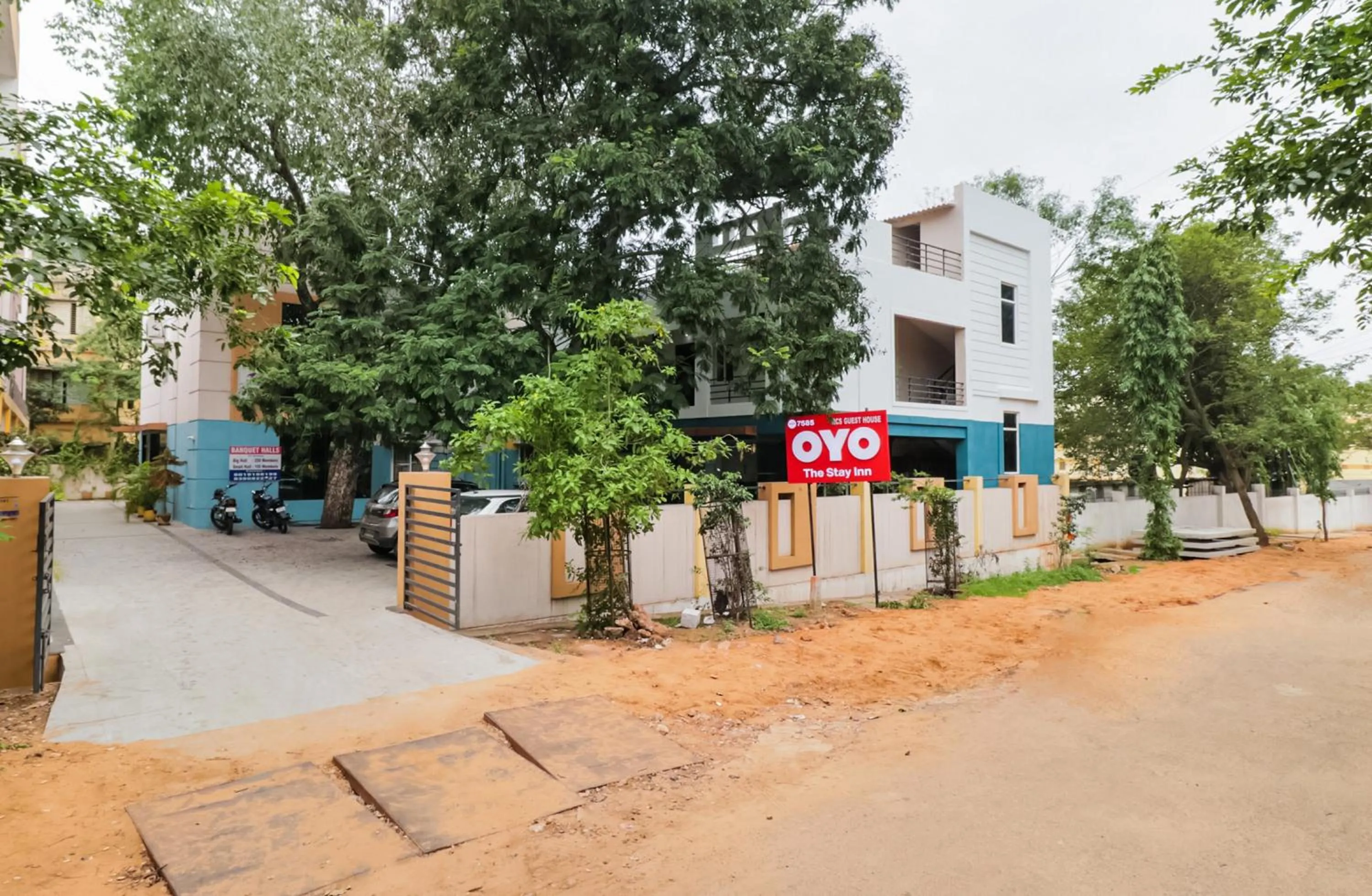 Facade/entrance in Super Hotel O Stay Inn Maharani Peta