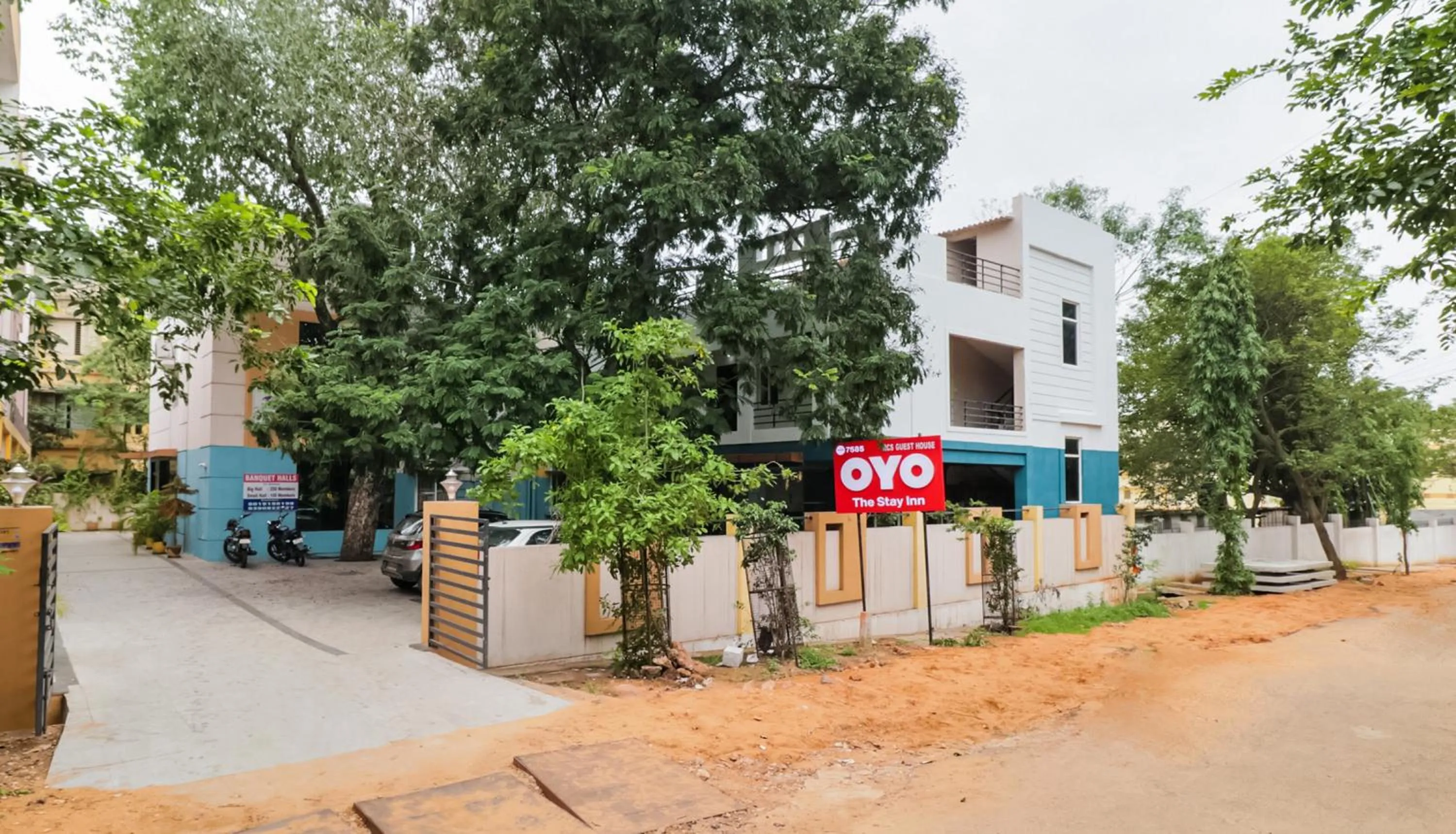 Facade/entrance in Super Hotel O Stay Inn Maharani Peta